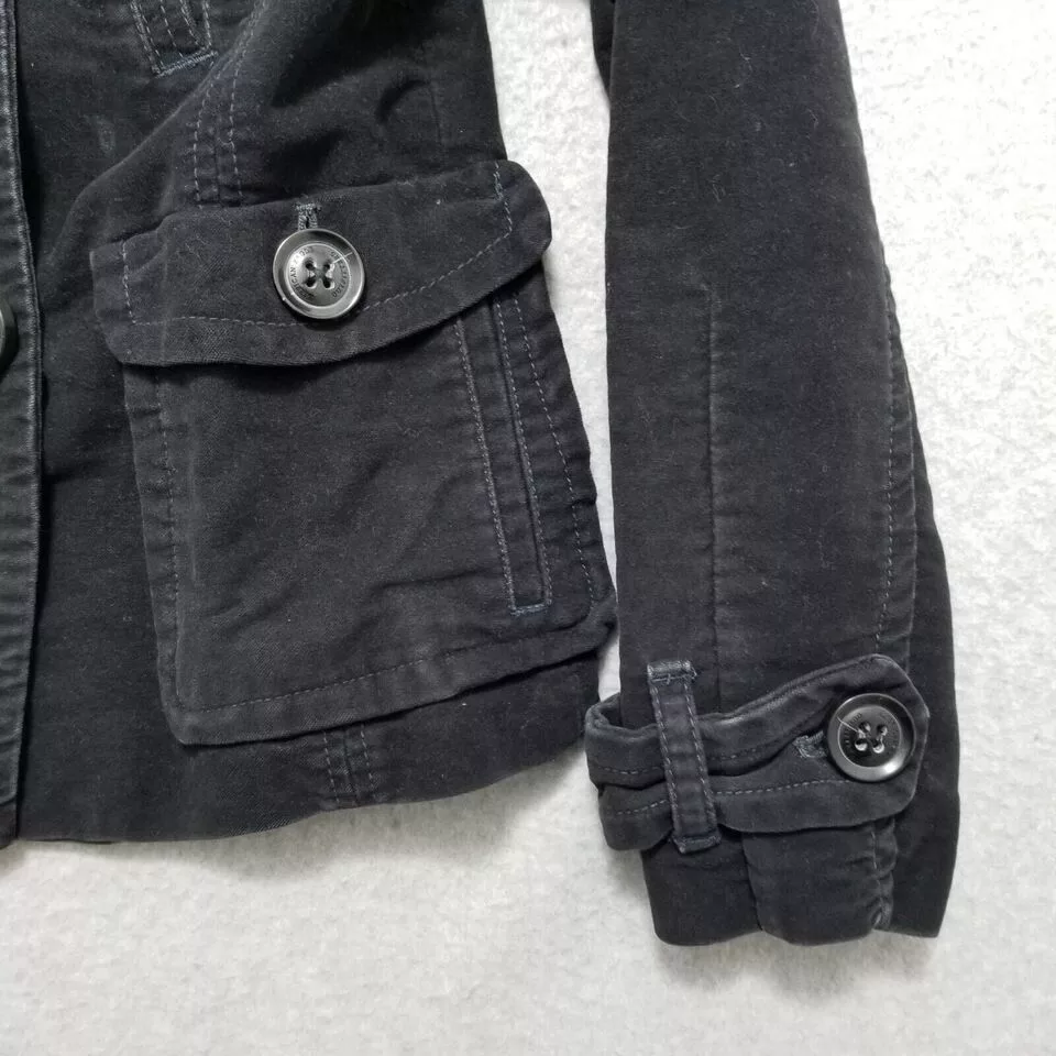 American Eagle Outfitters Jackets American Eagle Outfitters American Eagle Jacket Womens Small Pockets Buttons Outdoor Black
