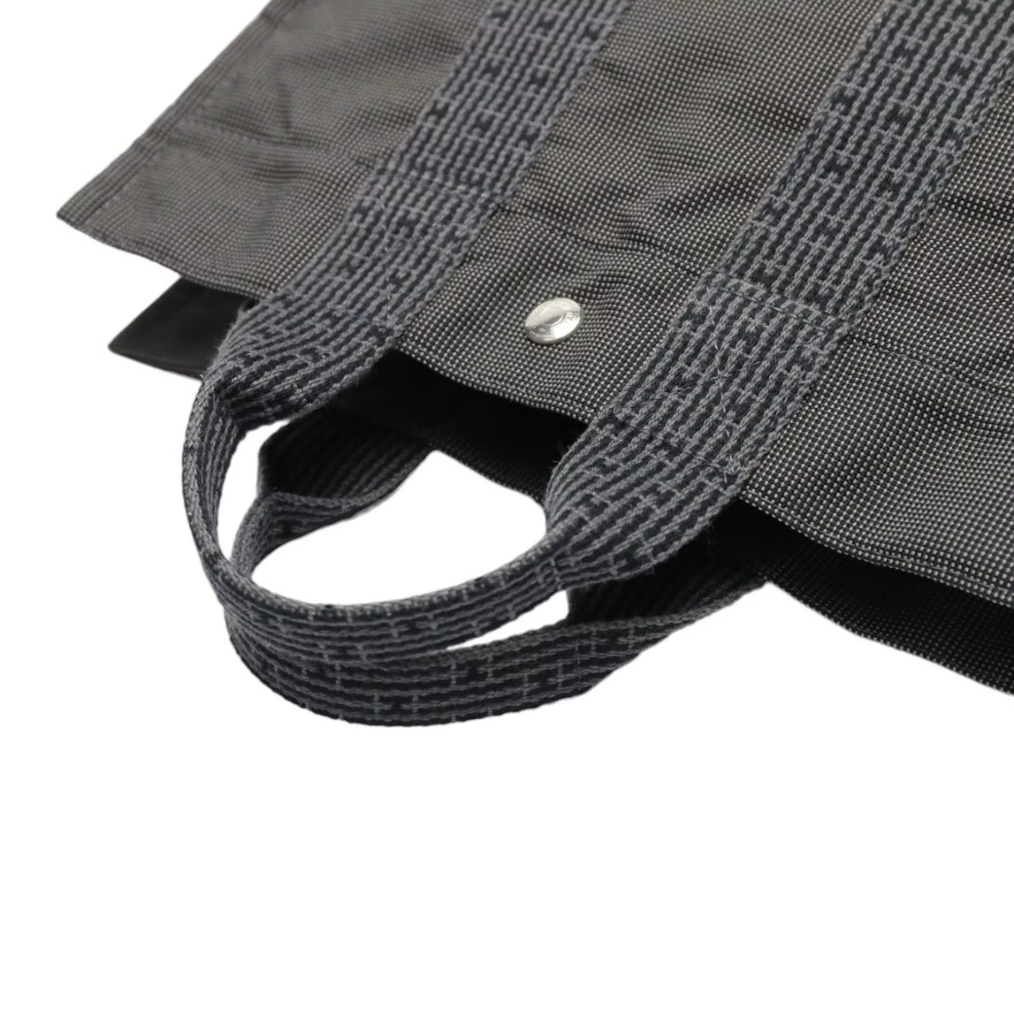 Hermes Other HERMES Handbag Air Line Canvas Grey Gray