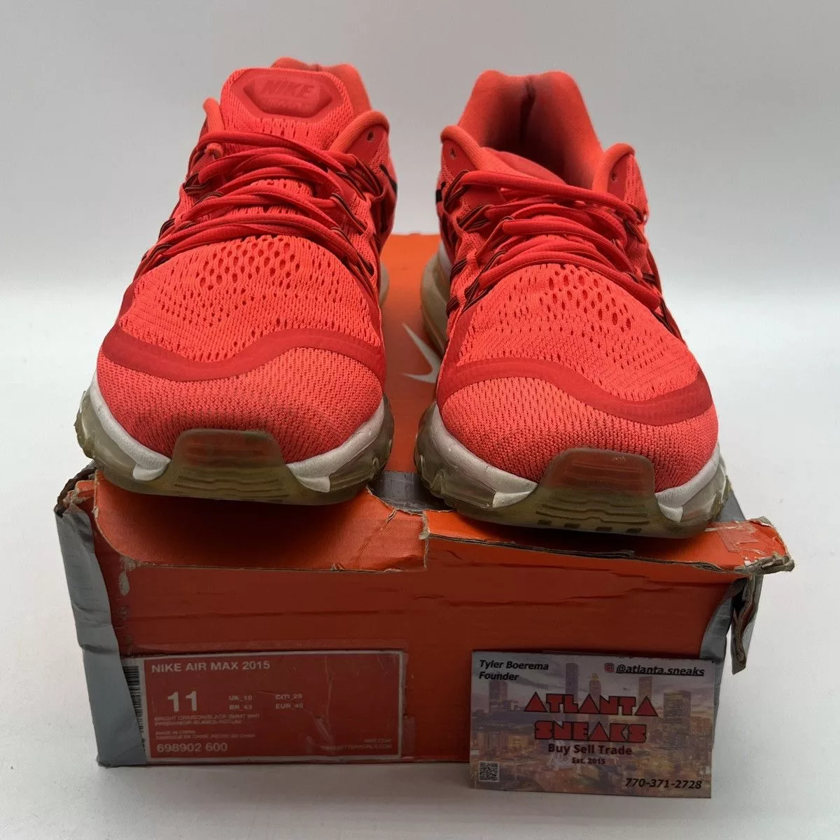 Nike Low Top Sneakers Nike Air max bright crimson Red