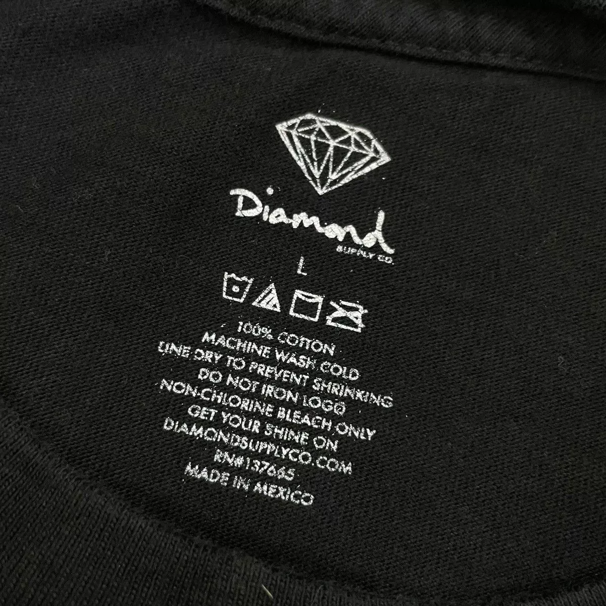 Diamond Supply Co. Short Sleeve T Shirts Diamond Supply Co. x Taylor Gang x Weedmaps Orange Kush Tee Black Streetwear