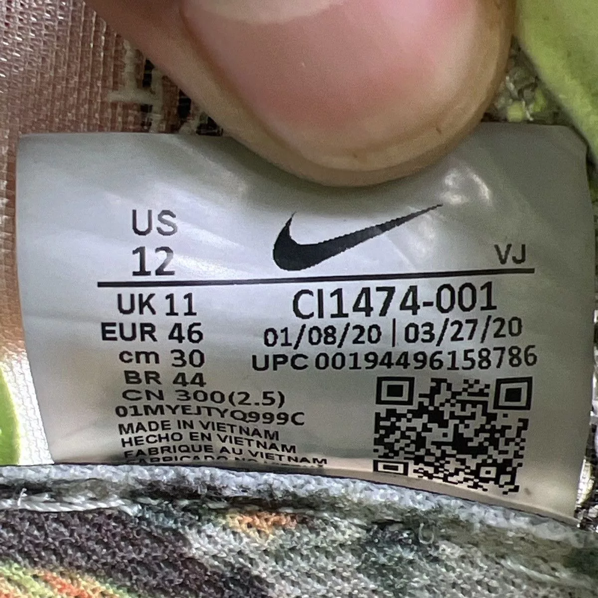Nike Low Top Sneakers Nike Ispa flow spruce aura Green