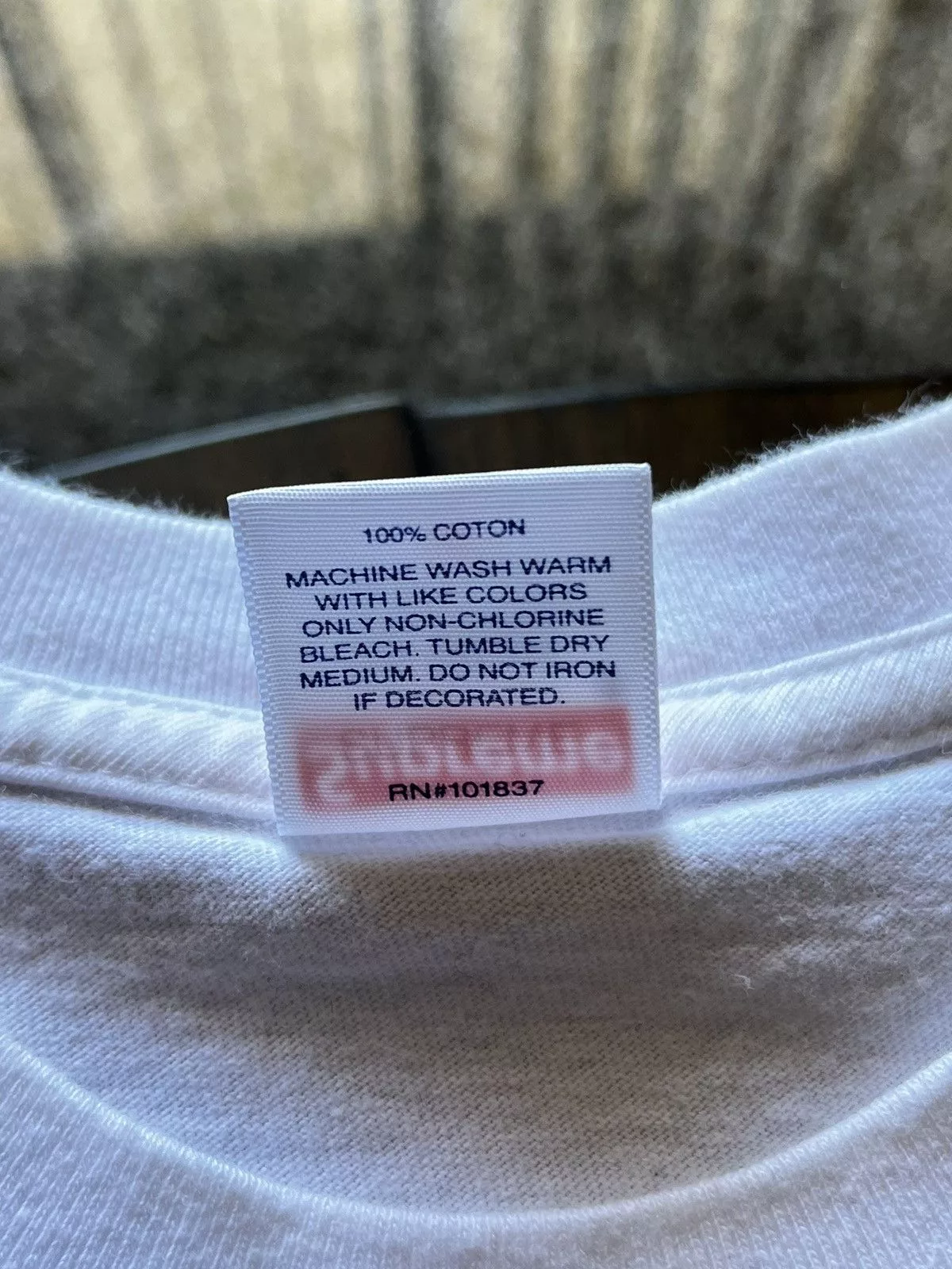 Supreme Short Sleeve T Shirts Supreme Apes Tee White