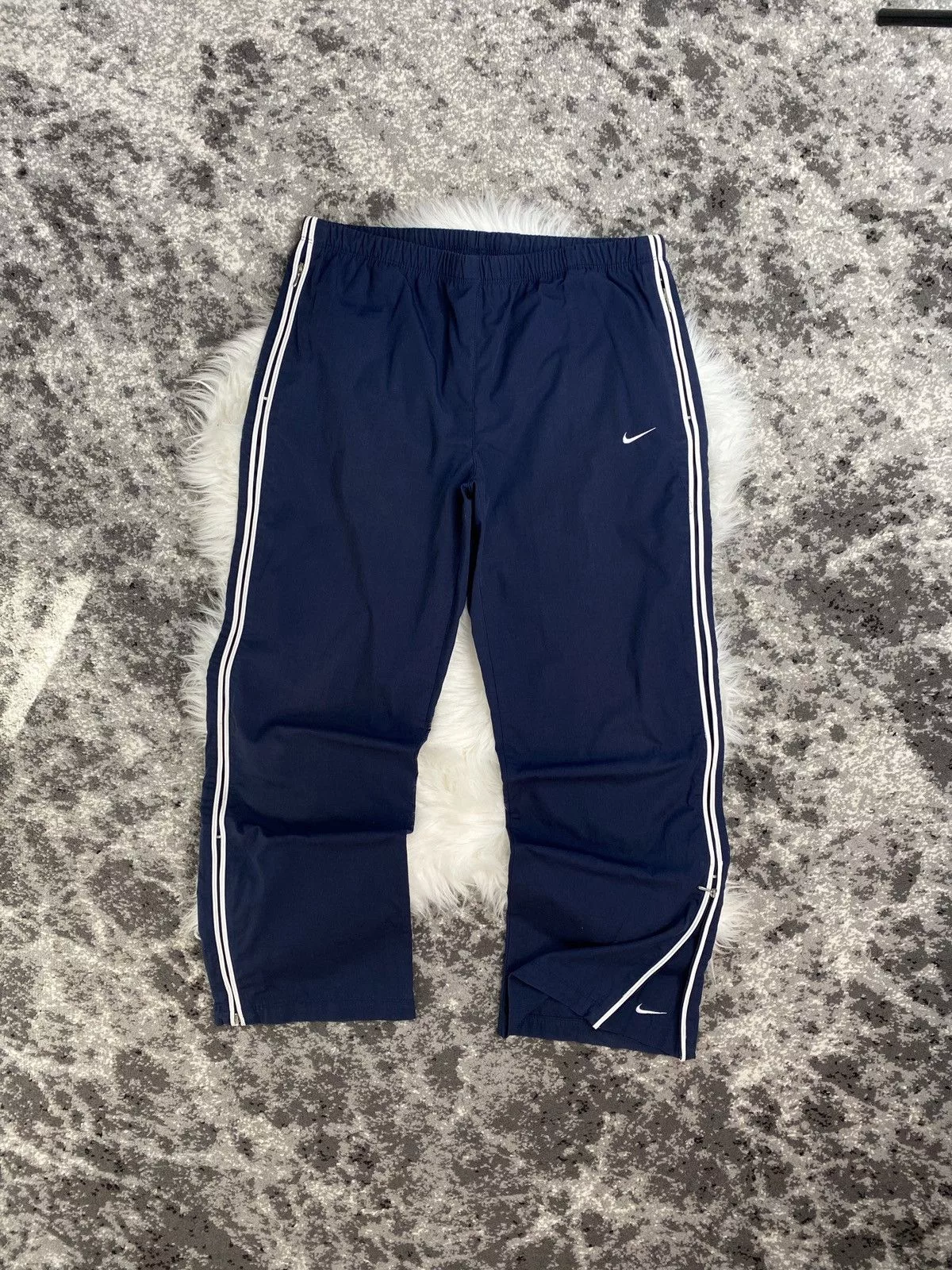 Nike Sweatpants Nike × Vintage Nike Vintage Sweatpants Y2K Size S/M Blue Streetwear