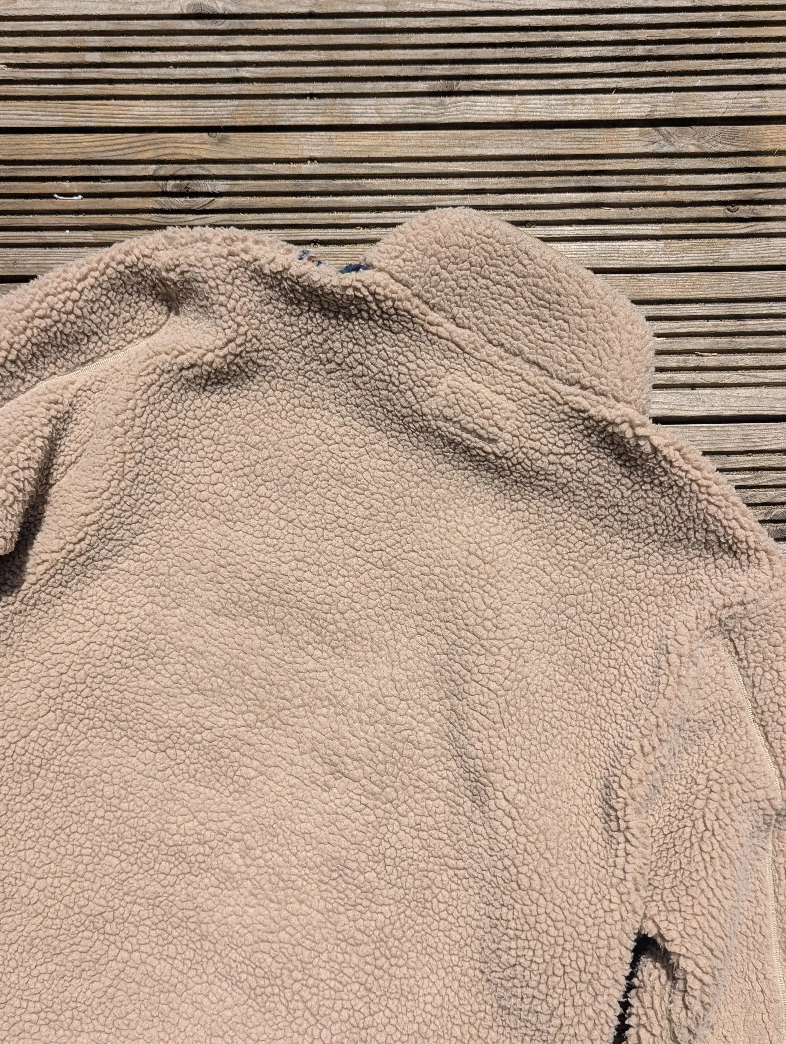 Folk Bombers Folk Fleece Jacket Beige