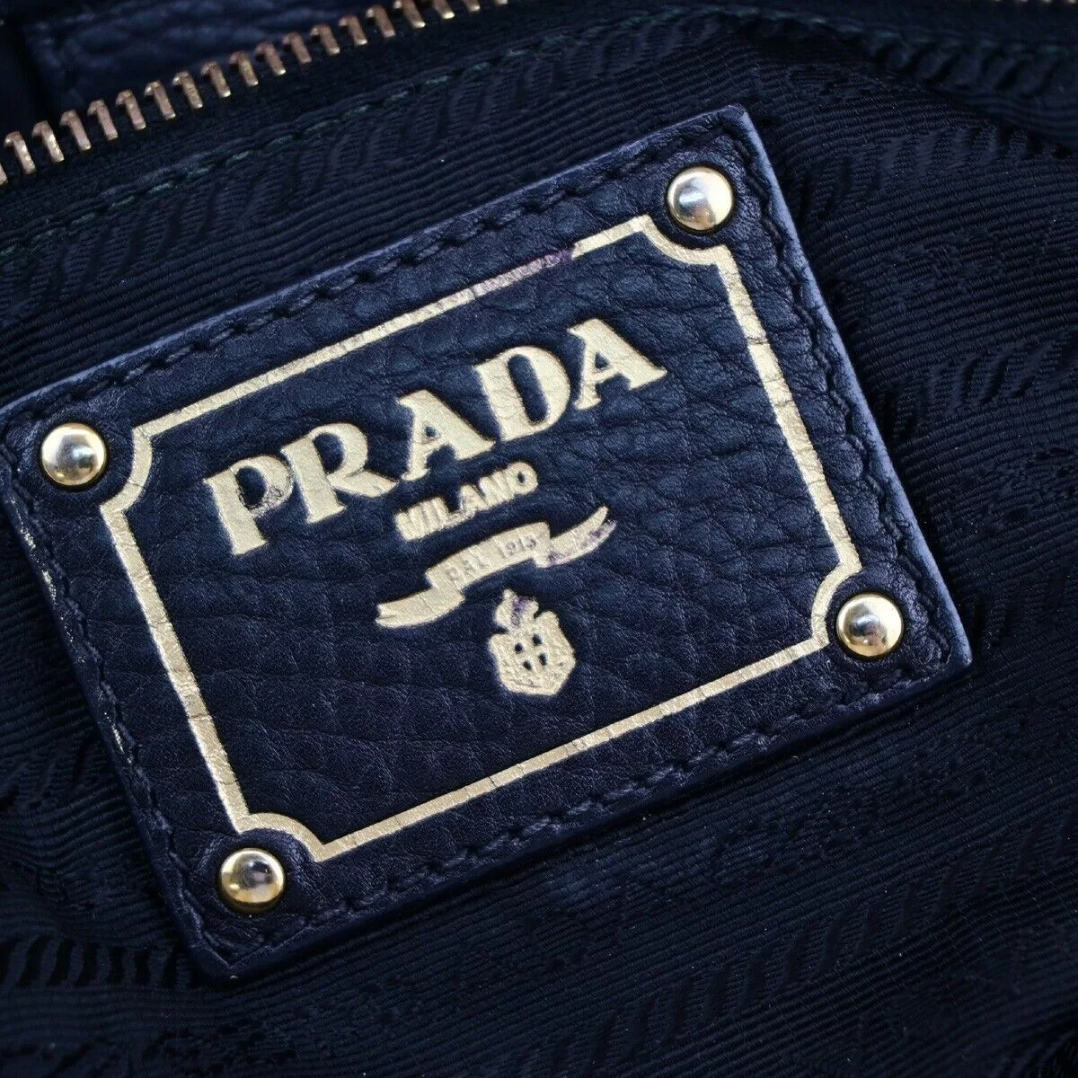 Prada Shoulder Bags Prada Tessuto Black Synthetic Shoulder Bag