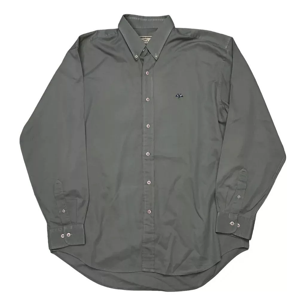 Burberry Shirts Button Ups Vintage Burberry shirt Size: L Gray