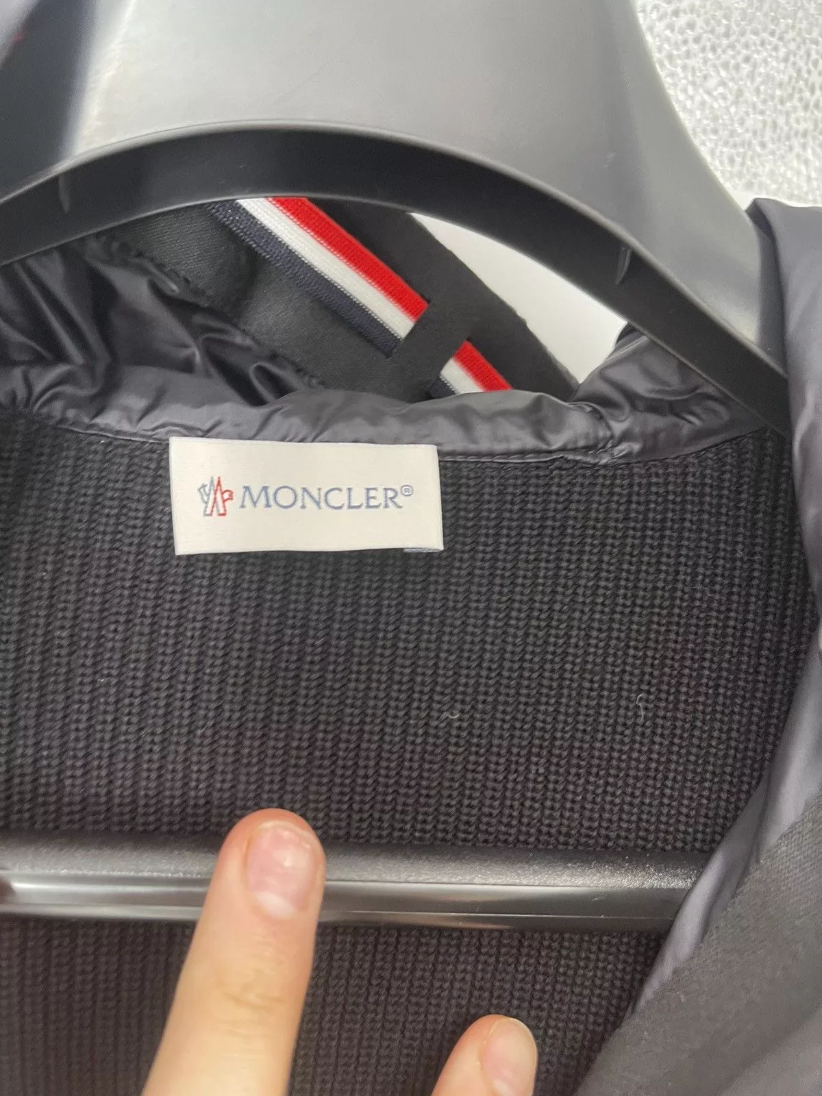 Moncler Light Jackets Moncler Padded Jacket Size S Black
