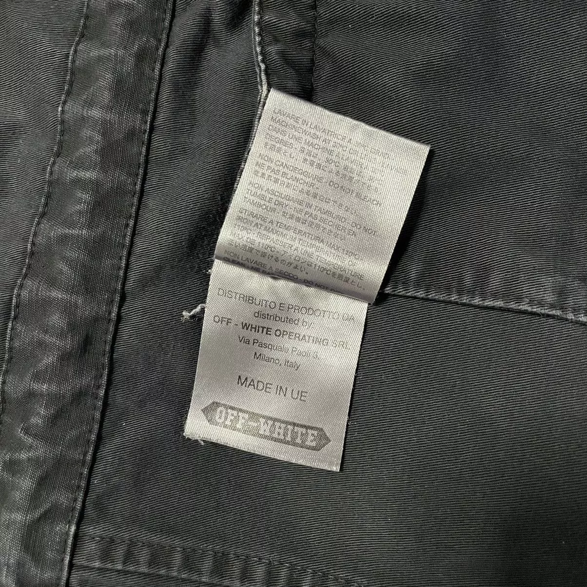 Off-White Light Jackets Off-White Basic M65 Military Jacket Black