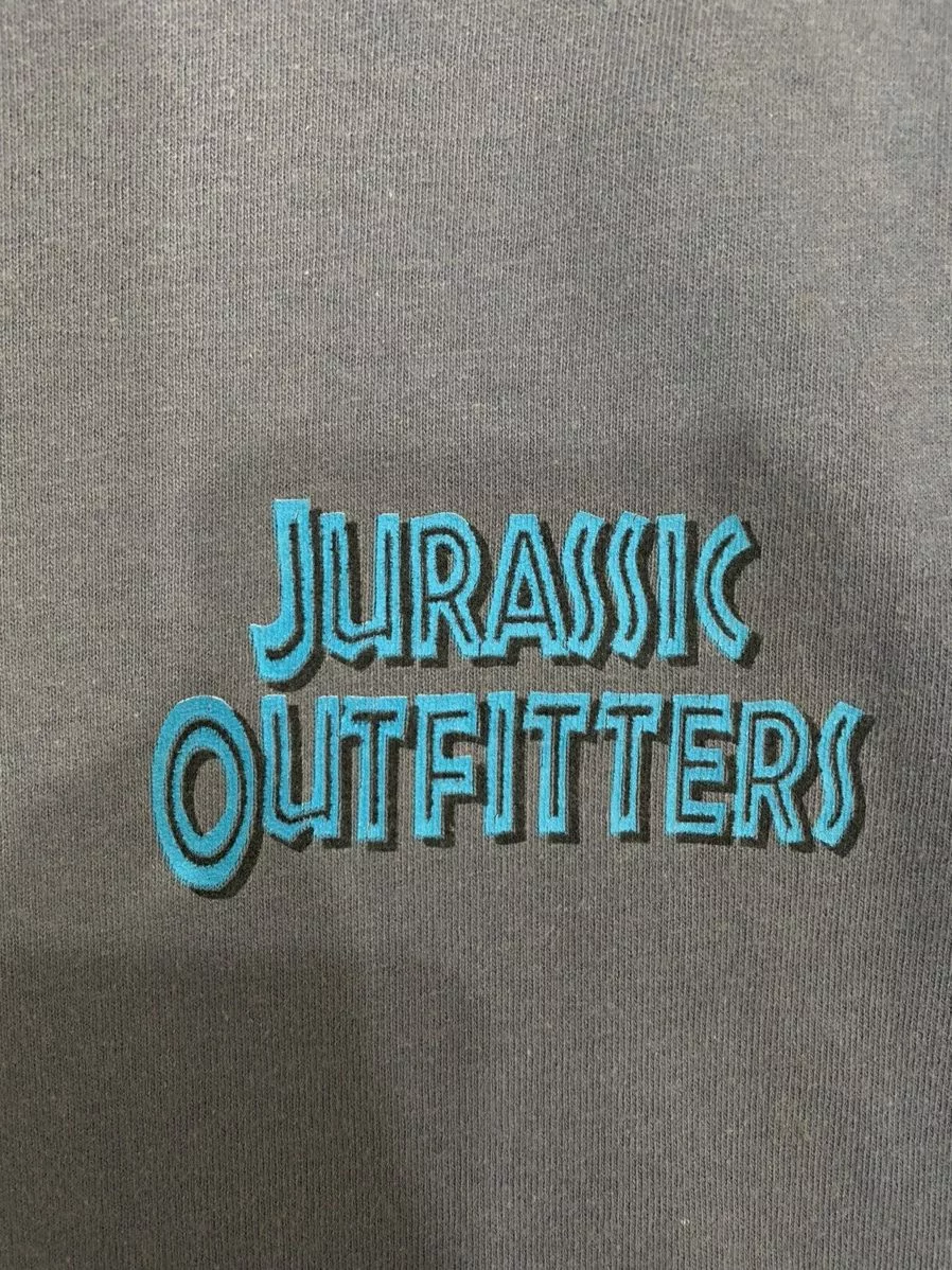 Universal Studios Short Sleeve T Shirts Universal Studios × Vintage ✅ VINTAGE JURASSIC PARK universal studios hollywood 1997 tee Blue