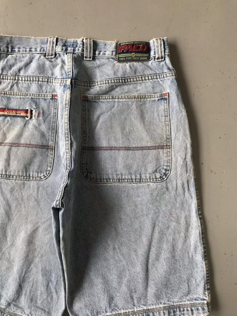 Vintage Shorts Vintage PACO DENIM JORTS Blue