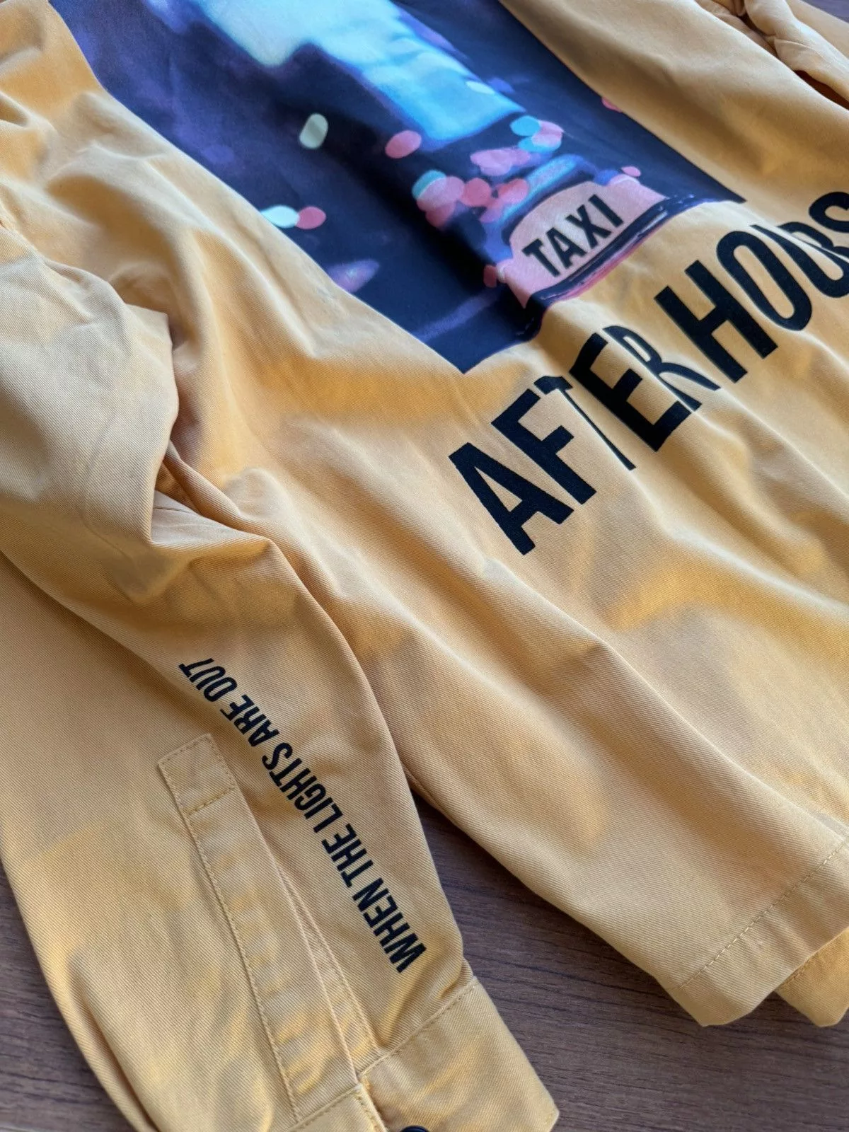 Bershka Light Jackets Bershka After Hours Yellow