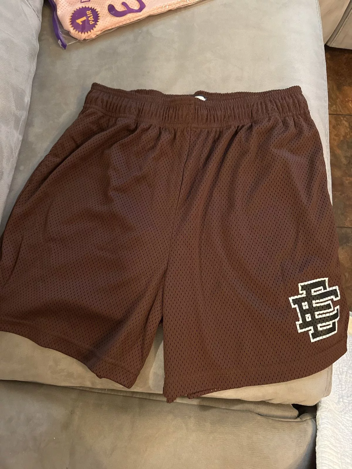 Eric Emanuel Shorts Eric Emanuel Basic Short Brown/Black size XL