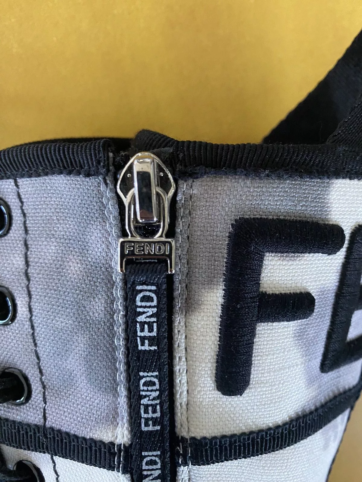 Fendi Boots Authentic Fendi biker boots Black