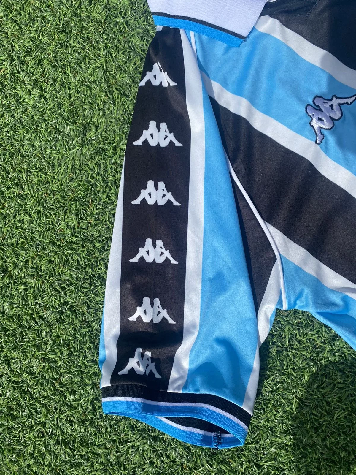 Kappa Jerseys Kappa × Vintage Vintage Rare Grêmio Soccer Jersey Excellent Condo Blue
