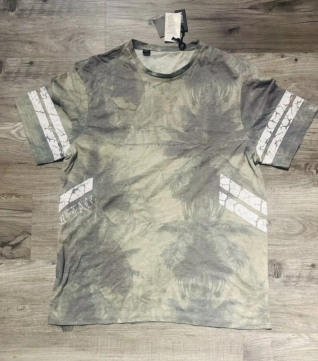 Buffalo David Bitton Short Sleeve T Shirts Buffalo David Bitton Buffalo Graphic T Shirt Green