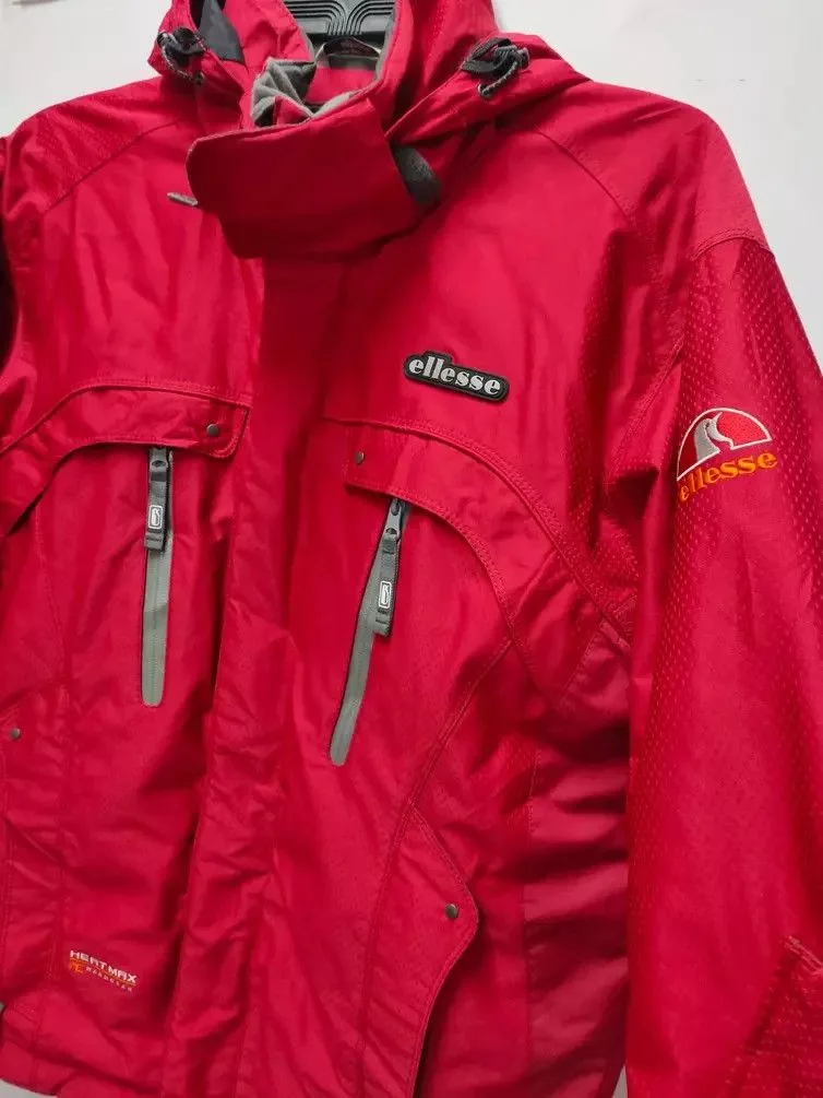 Ellesse Bombers Vintage Ellesse bomber ski jacket Red