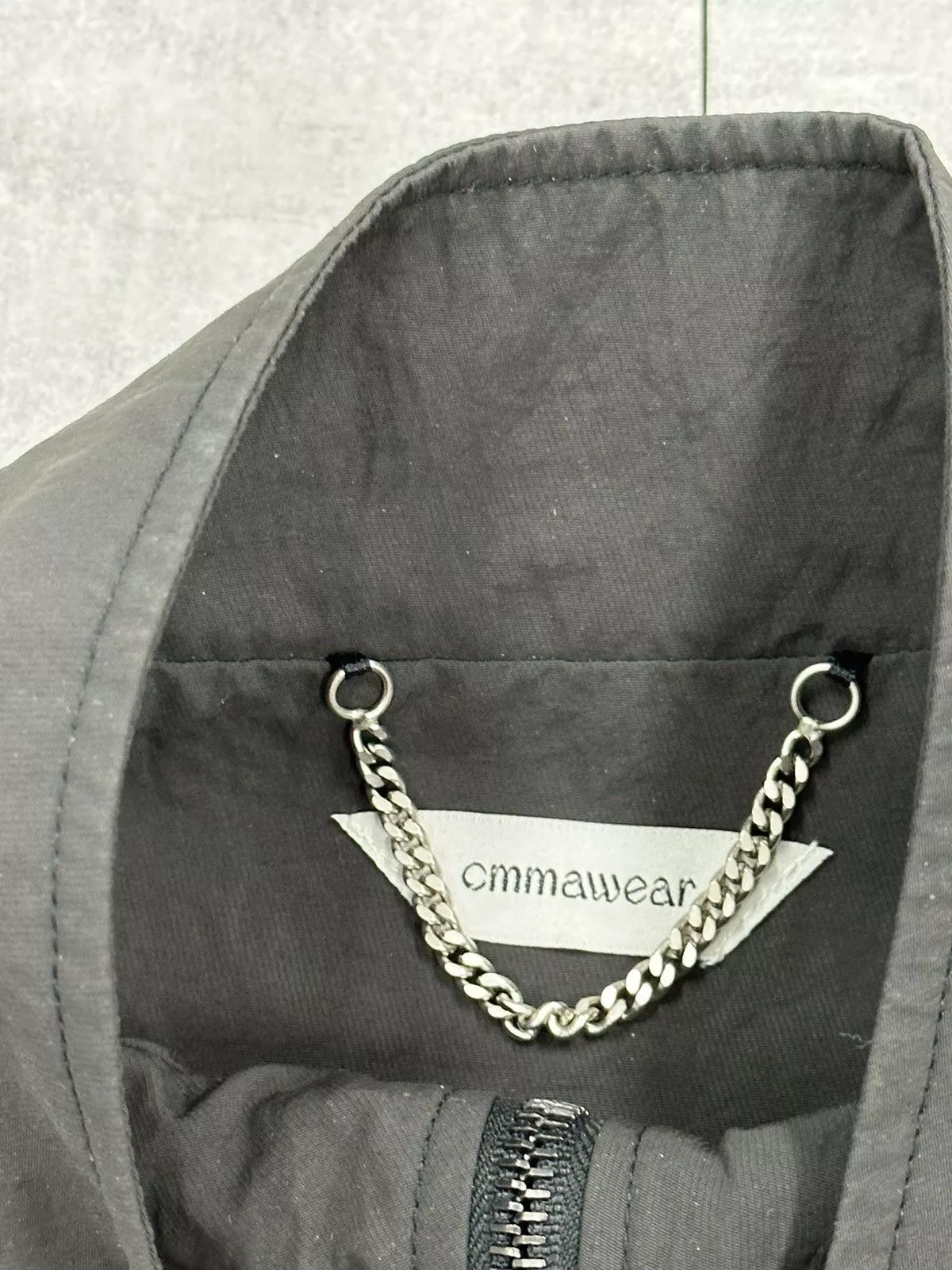 CMMAWEAR Light Jackets Cmmawear Piping Jacket Black Large
