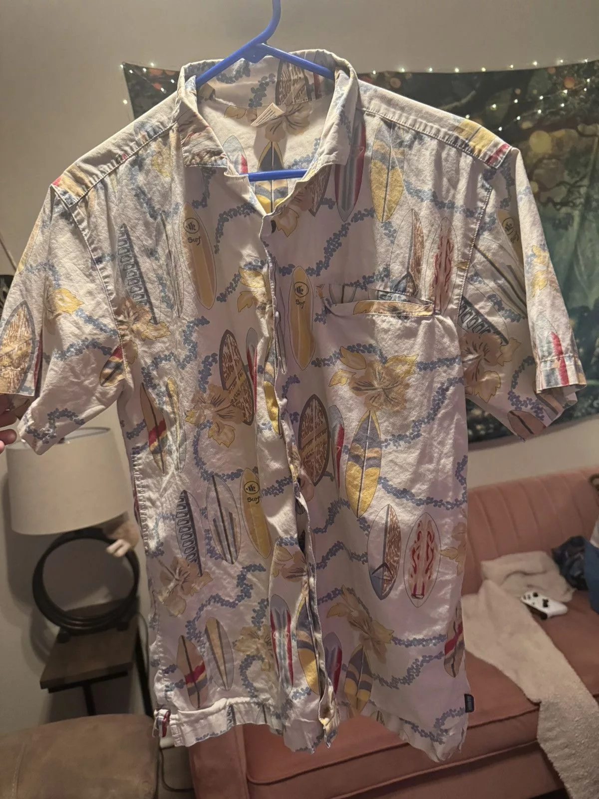 Old Navy Shirts Button Ups Old Navy × Vintage VINTAGE HAWAIIAN SHIRT | OLD NAVY White