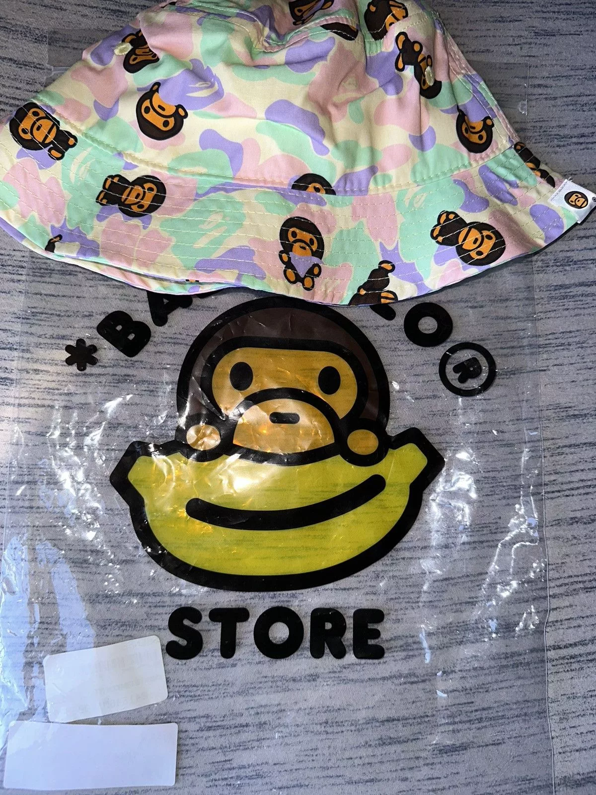 Bape Hats Bape ВАРЕ Multicolor Baby Milo Bucket Hat