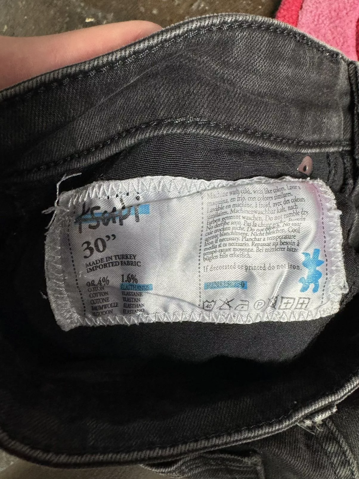 Ksubi Denim Ksubi black skinny