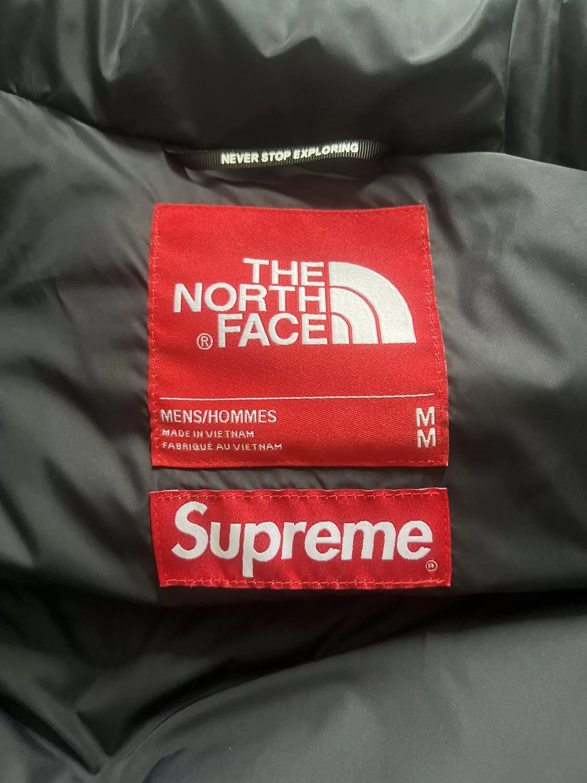 Supreme Light Jackets Supreme North Face Nuptse Blue