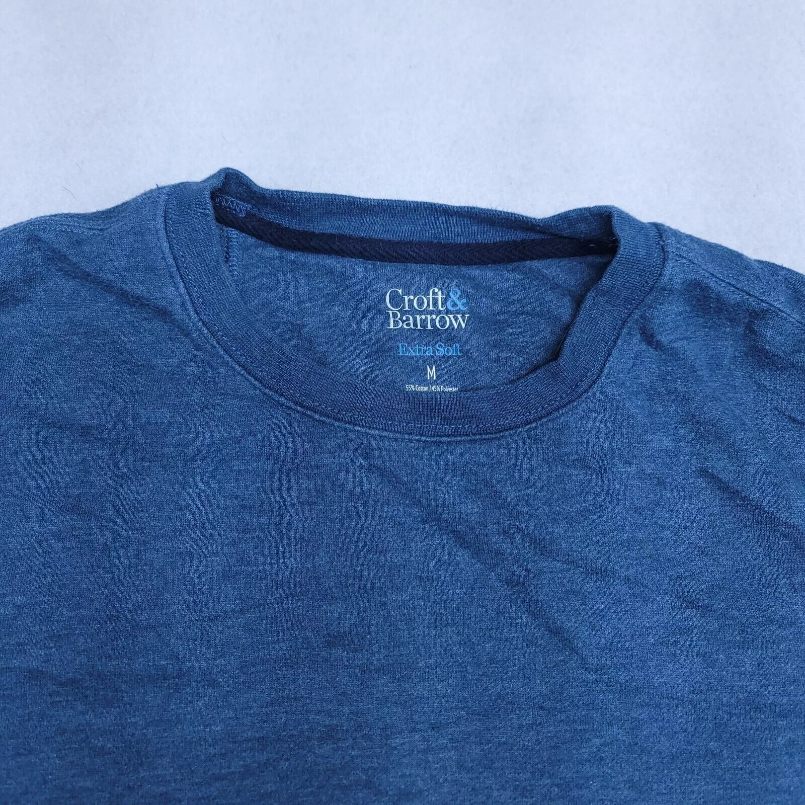 Croft & Barrow Sweatshirts Hoodies Croft & Barrow Casual Pullover Sweatshirt Mens Size M Blue
