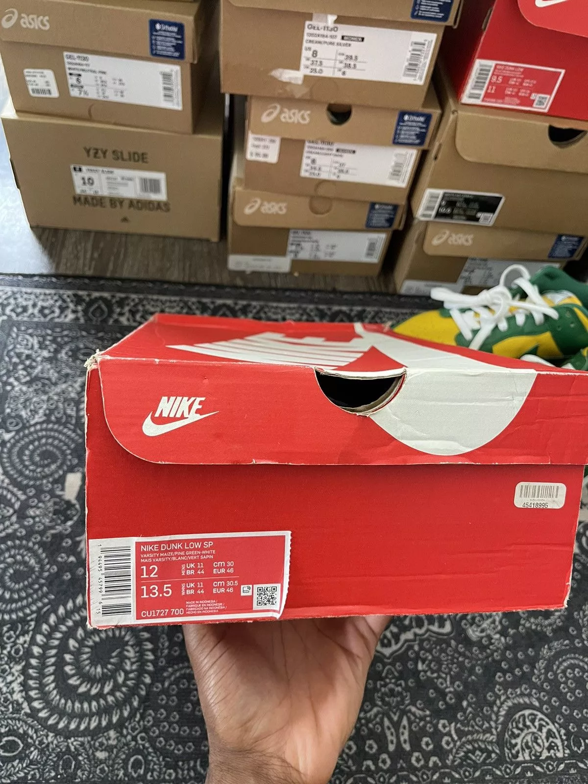 Nike Low Top Sneakers Nike Dunk Low ‘Brazil’ Green