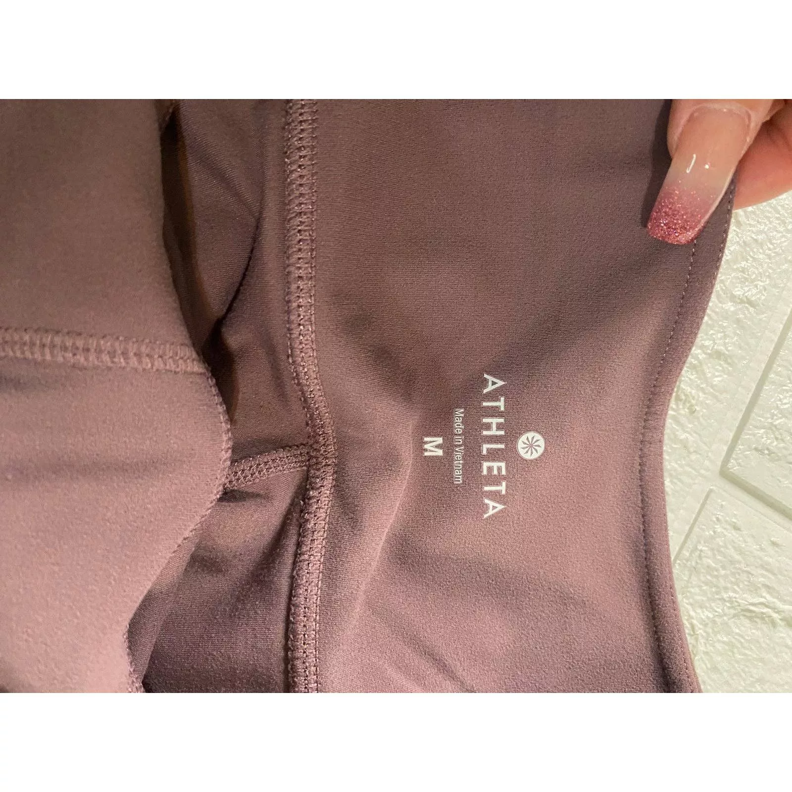 Athleta leggings size medium Purple