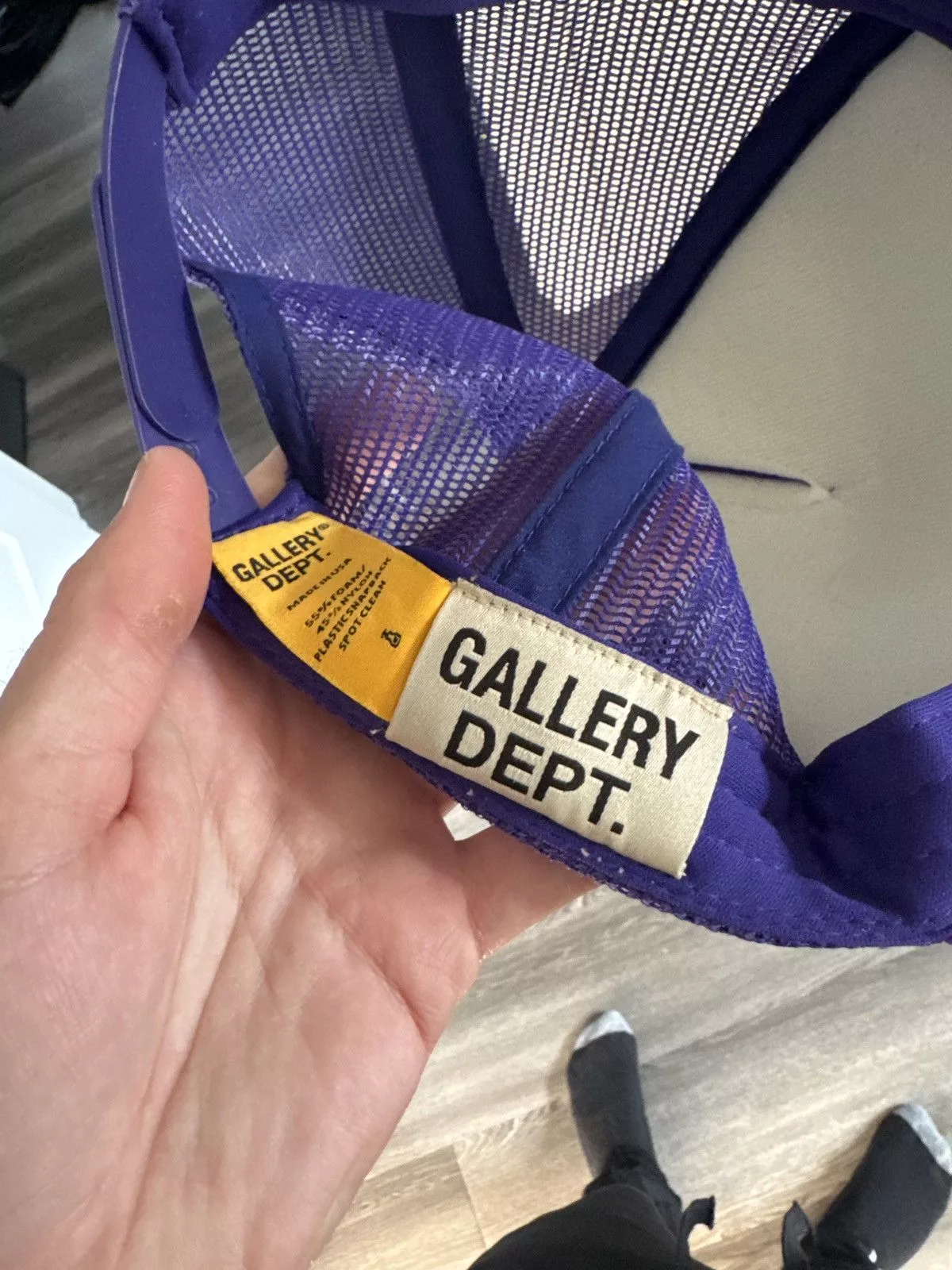 Gallery Dept. Hats Gallery Dept. Trucker Purple (RARE)