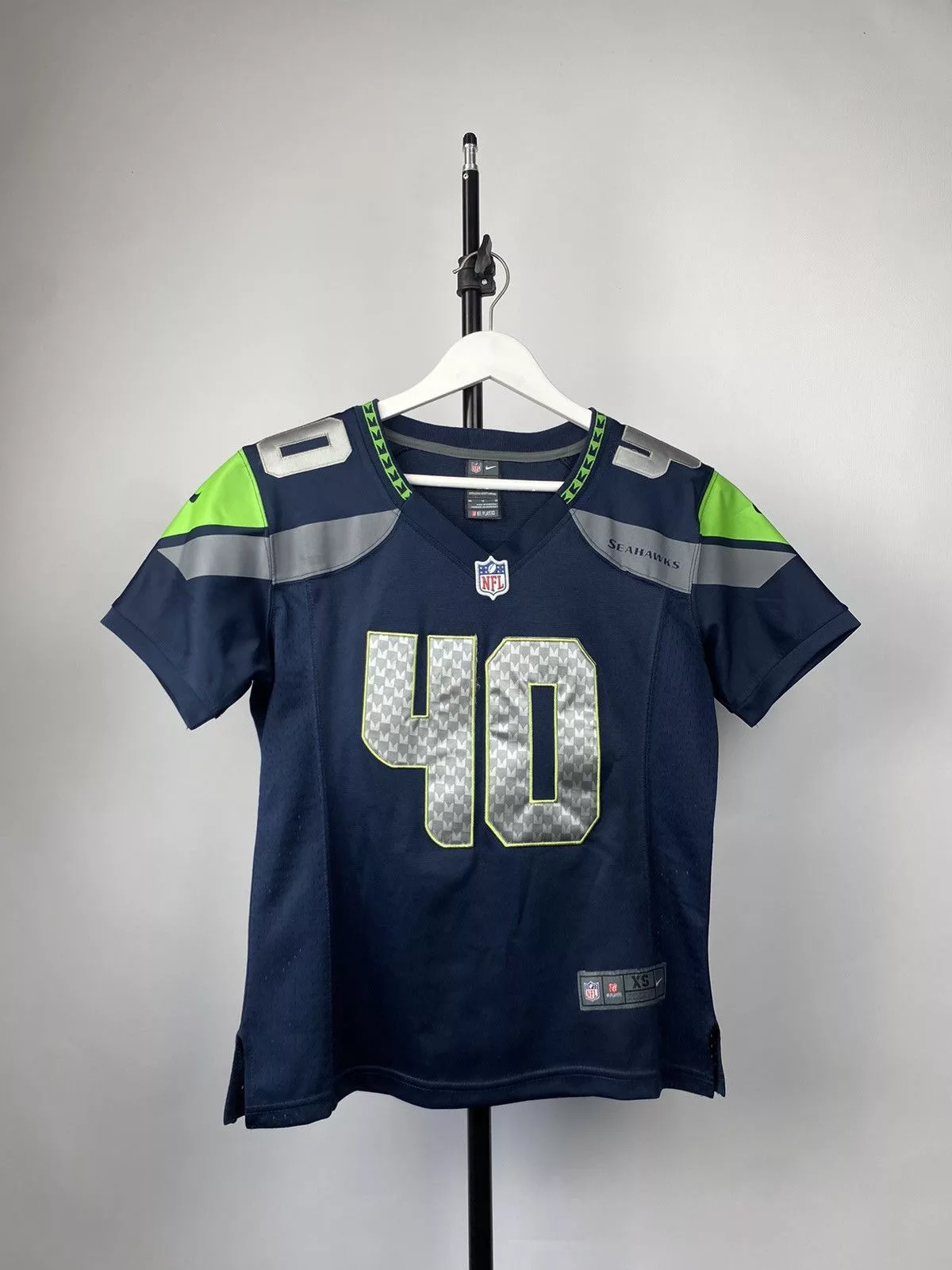 NFL Jerseys NFL × Nike NFL On Field Seattle Seahawks Derrick Coleman #40 T shirt Blue Sportswear