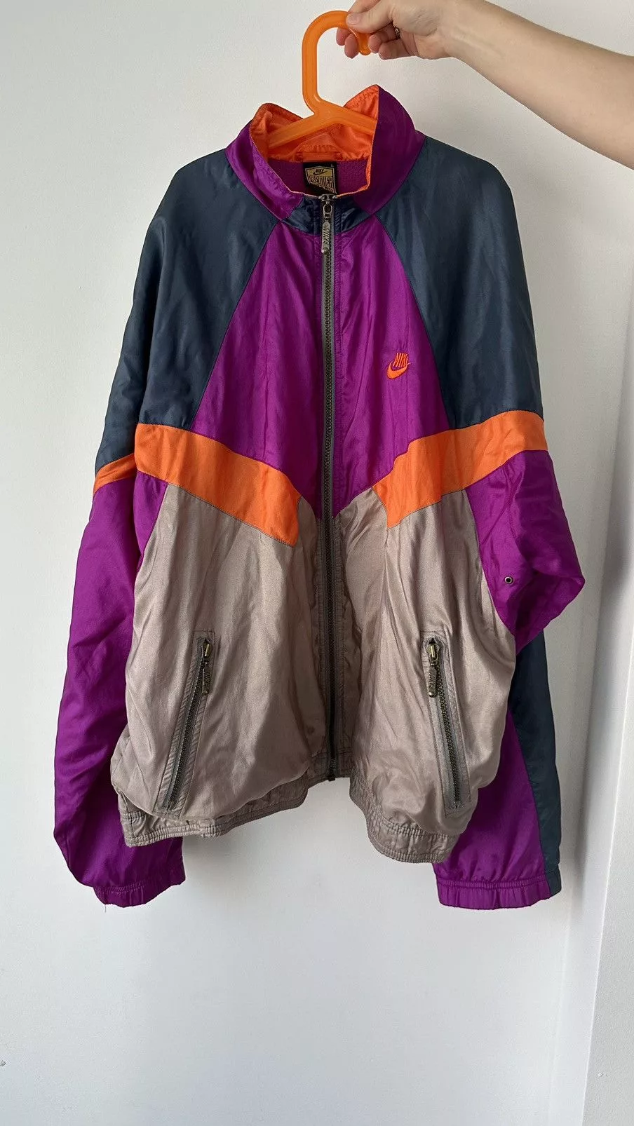 Nike Vests Nike × Vintage Windbreaker Nike Premier 80’s Black