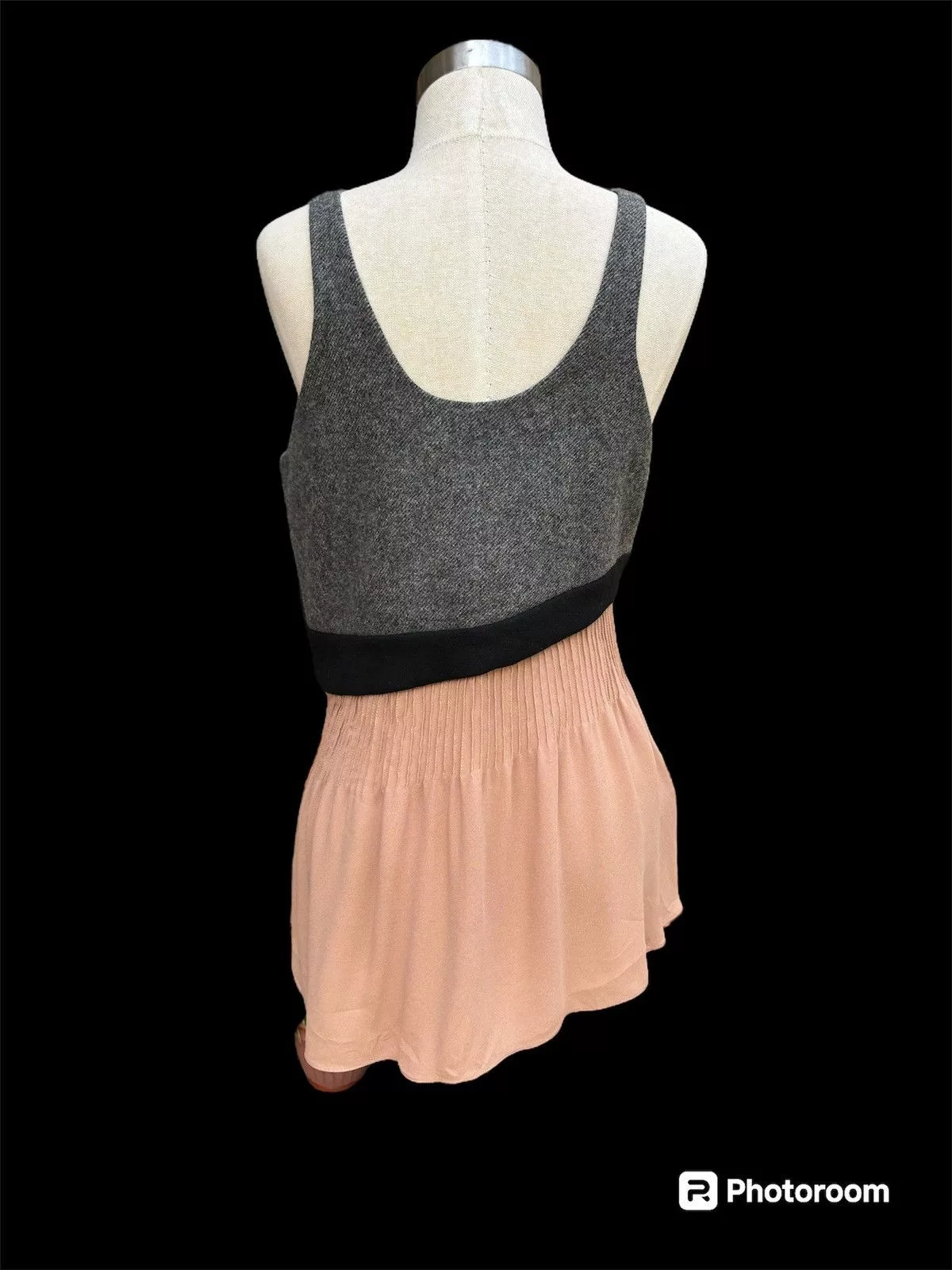 Marni Tank Tops Marni Layered asymmetrical top Gray