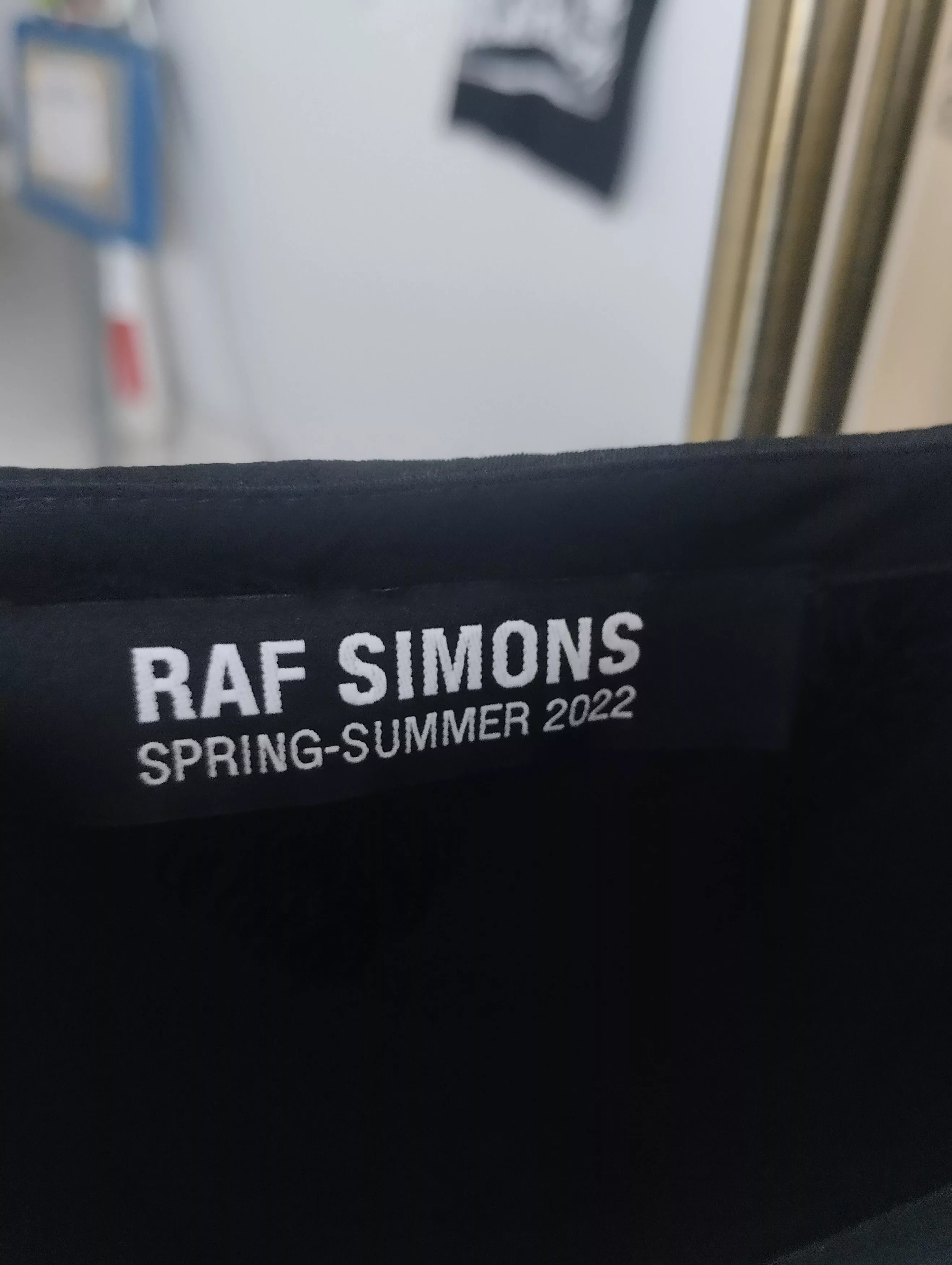 Raf Simons Midi Dresses RAF SIMONS Spring/Summer 2022 Sample Midi Dress Black