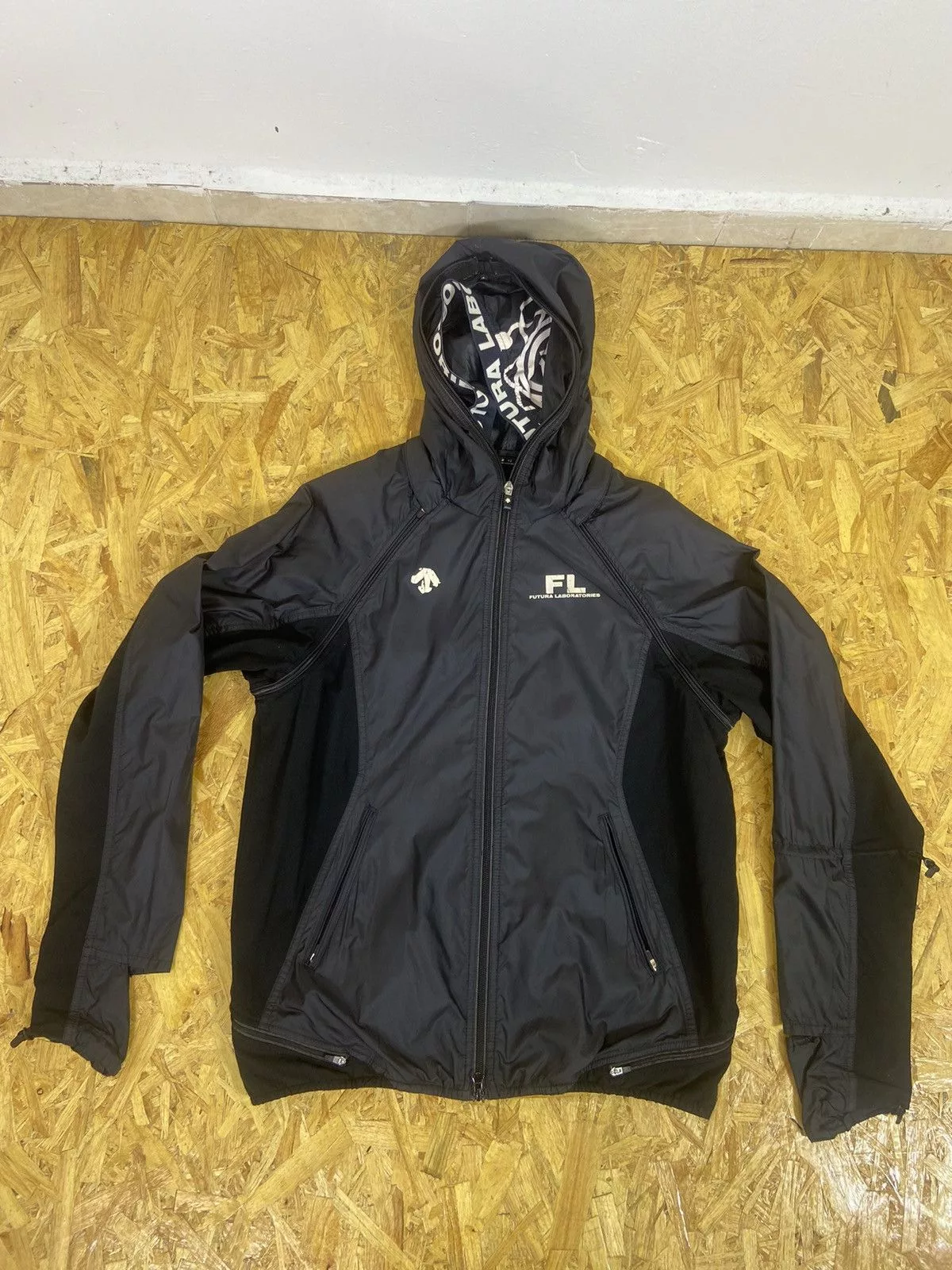 Descente Light Jackets Descente × Futura × Japanese Brand Futura X Descente 4 Ways Light Jacket Made In Japan Sample Black