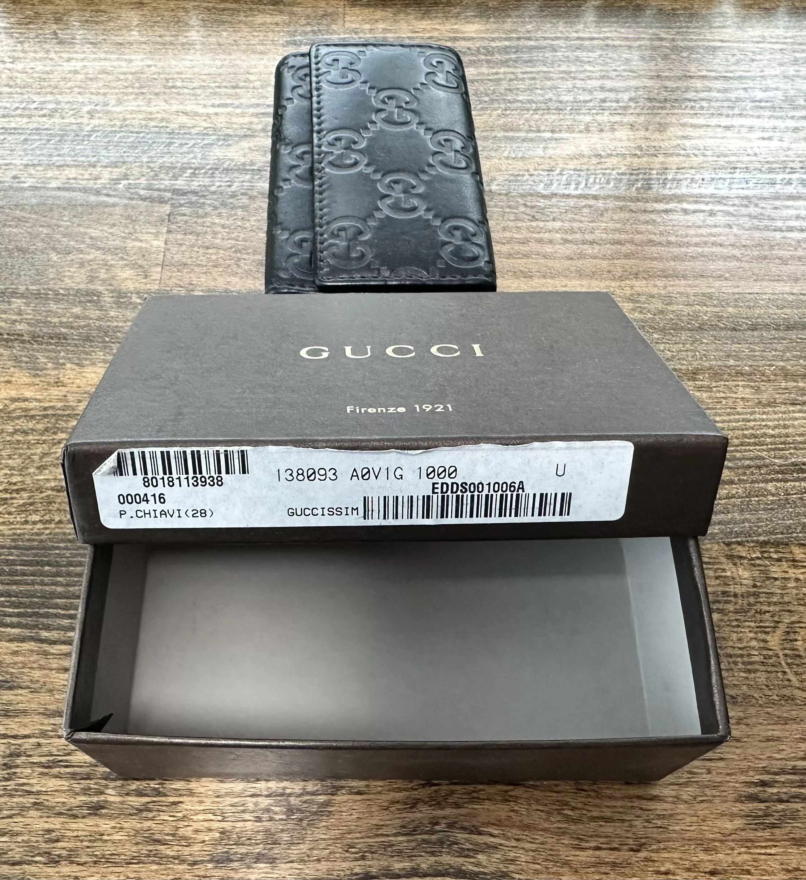 Gucci Wallets Gucci P. Chiavi Keyholder Black