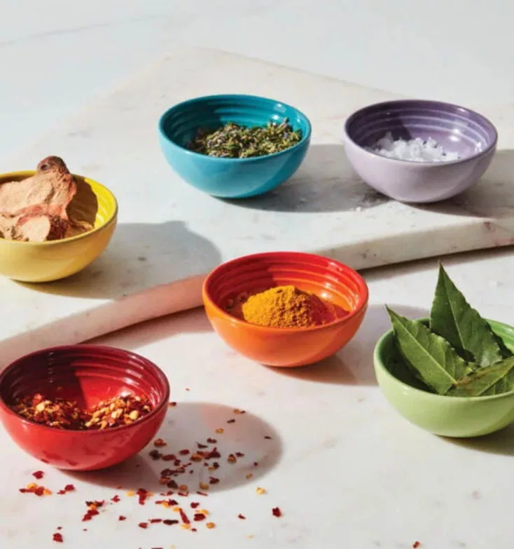Pinch Bowl Gift Set Set of 6 - Multi color