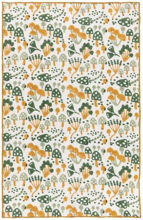 Wildgrove Block Print Towel