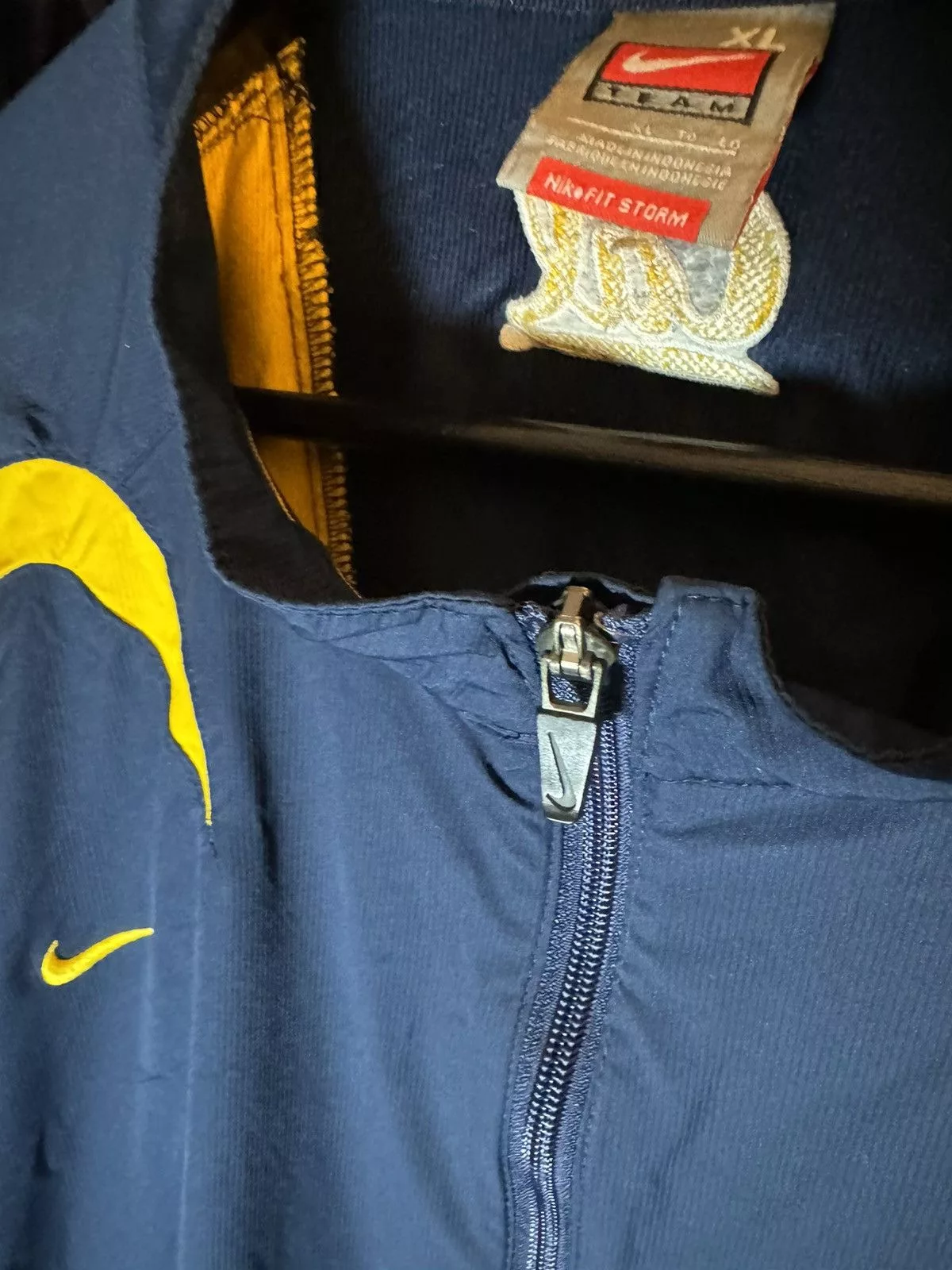 NCAA Light Jackets NCAA × Nike × Vintage Vintage Nike UC Berkeley Jacket Blue