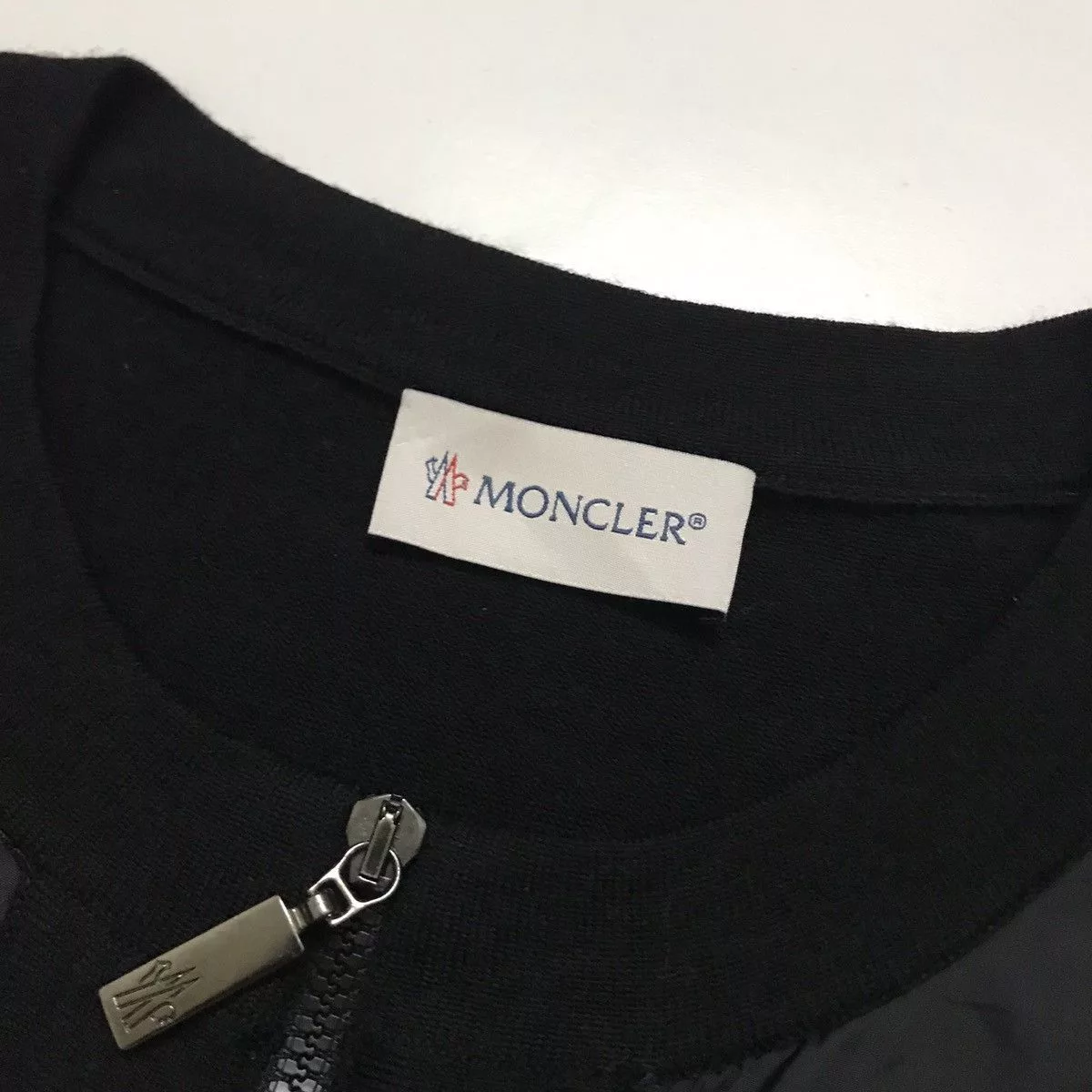 Moncler Jackets Moncler Maglia Tricot Alla Coreana Black