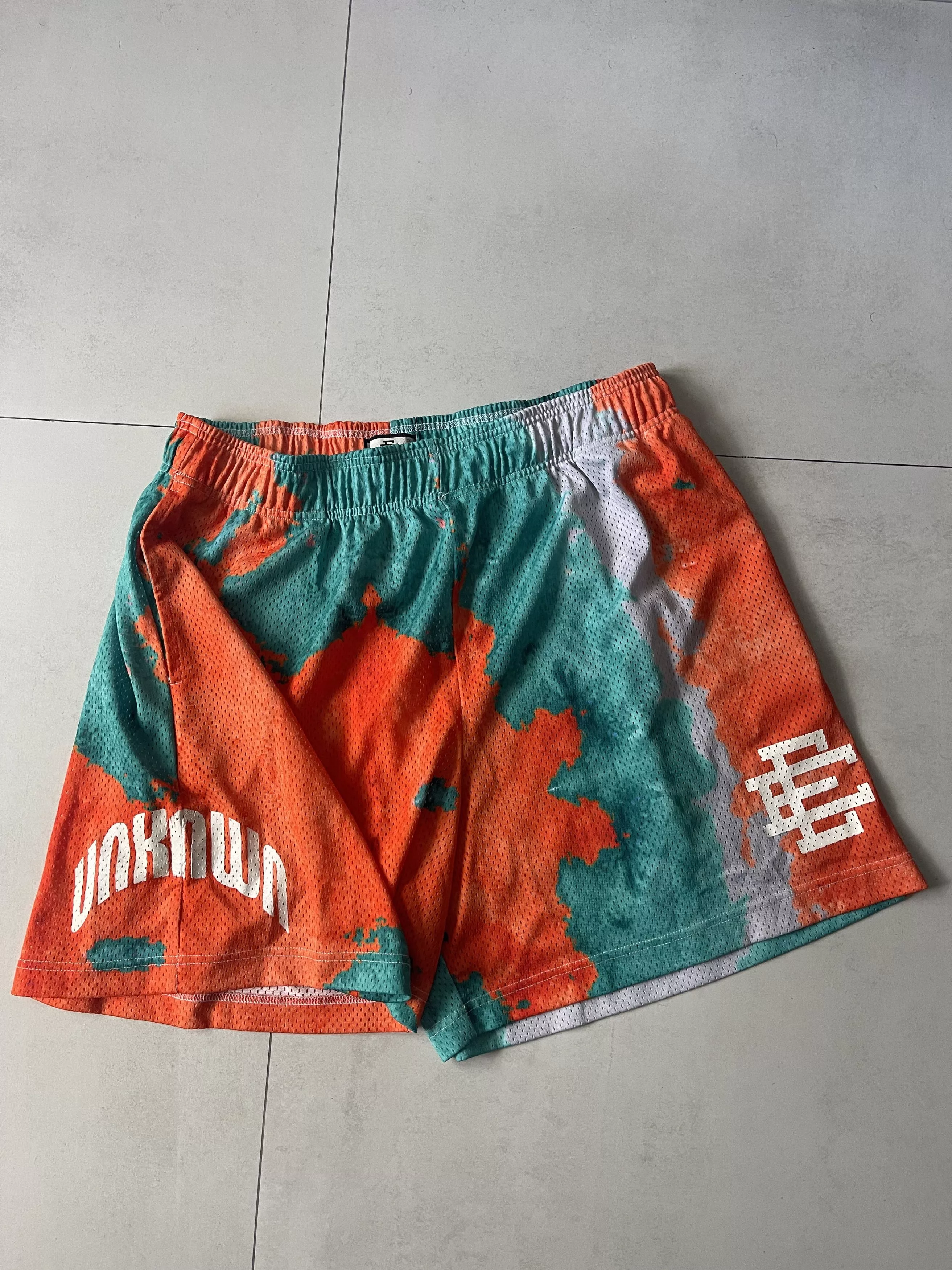 Eric Emanuel Shorts Eric Emanuel x Unkwn Miami Shorts - Miami dolphins XXL Multi