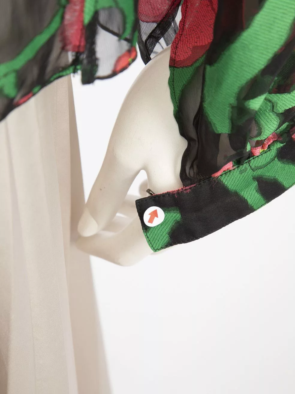 Other Blouses Other SS15 Floral Embroidered Sheer Blouse Multi
