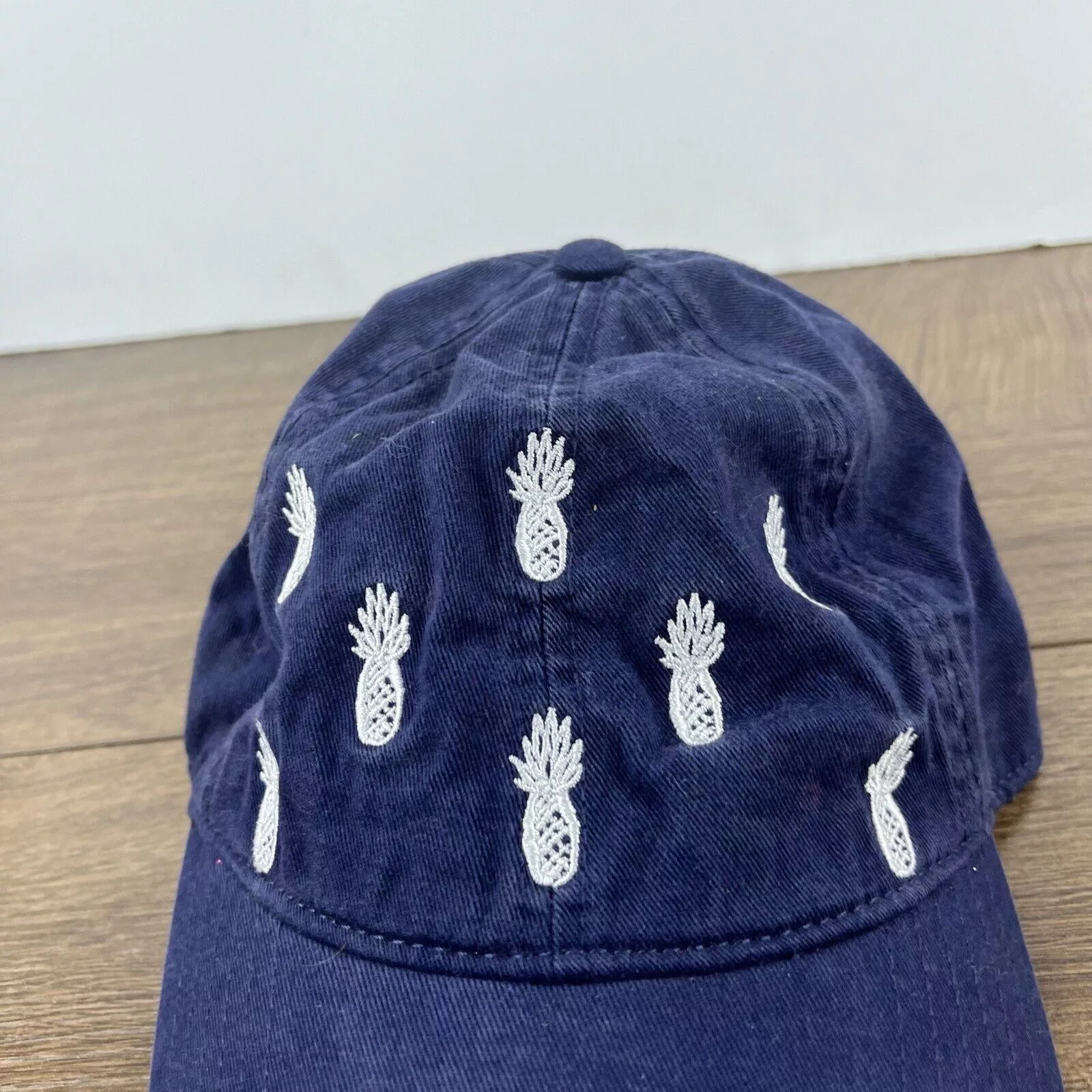 Other Hats Other Pineapple Hat Blue Pineapple Adjustable Hat Blue Adjustable