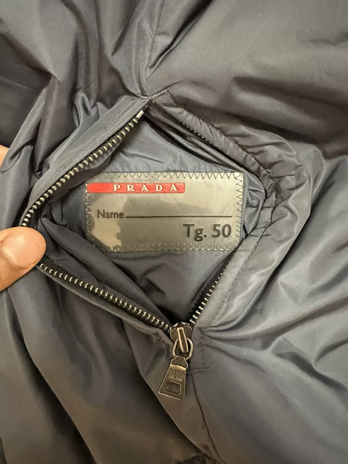 Prada Light Jackets Prada jacket reversible vintage Blue