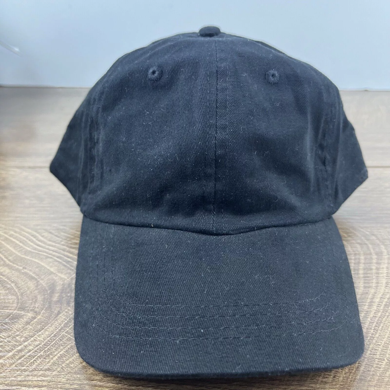 Other Hats Other Adult Baseball Cap Hat Black Cap Hat Adjustable Hat Black Ad