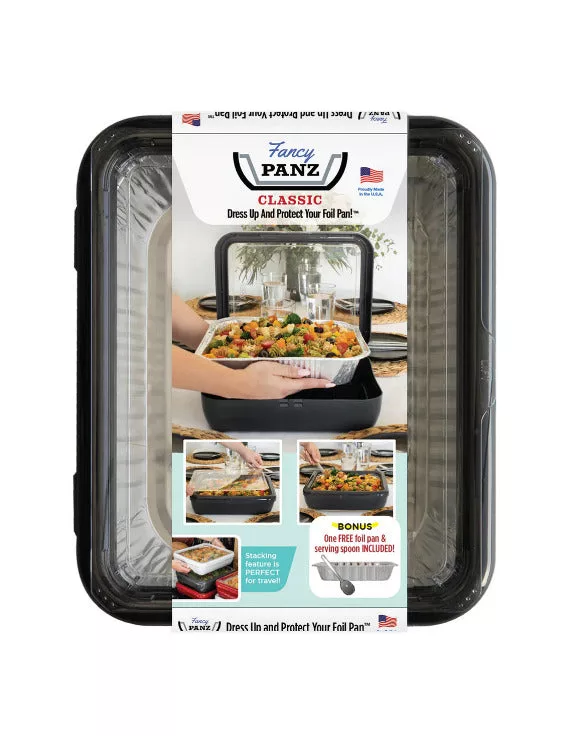Pan Frame w/ Lid & Serving Spoon - Charcoal