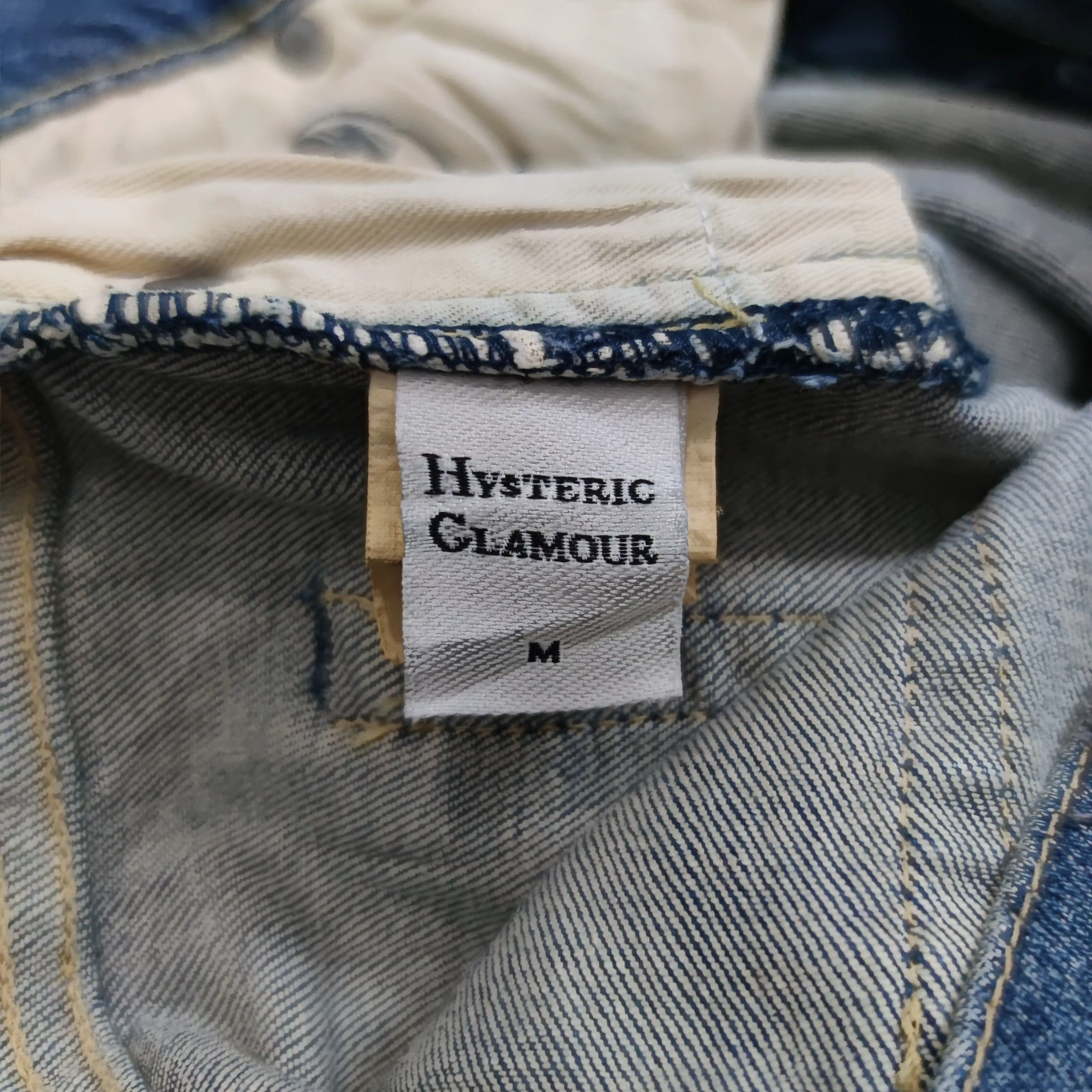 Hysteric Glamour Jeans Hysteric Glamour Distressed Studded With Patchwork Jeans Multi