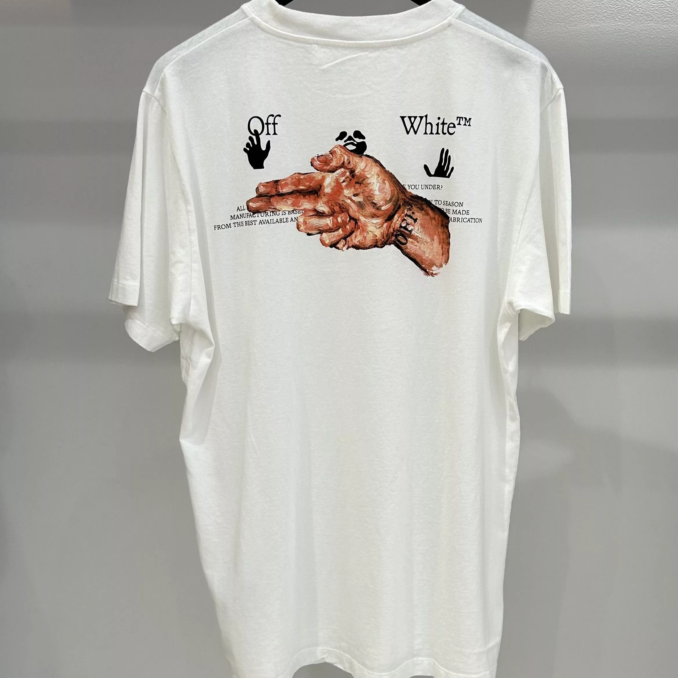 Off-White Short Sleeve T Shirts OFF-WHITE Pascal T-shirt