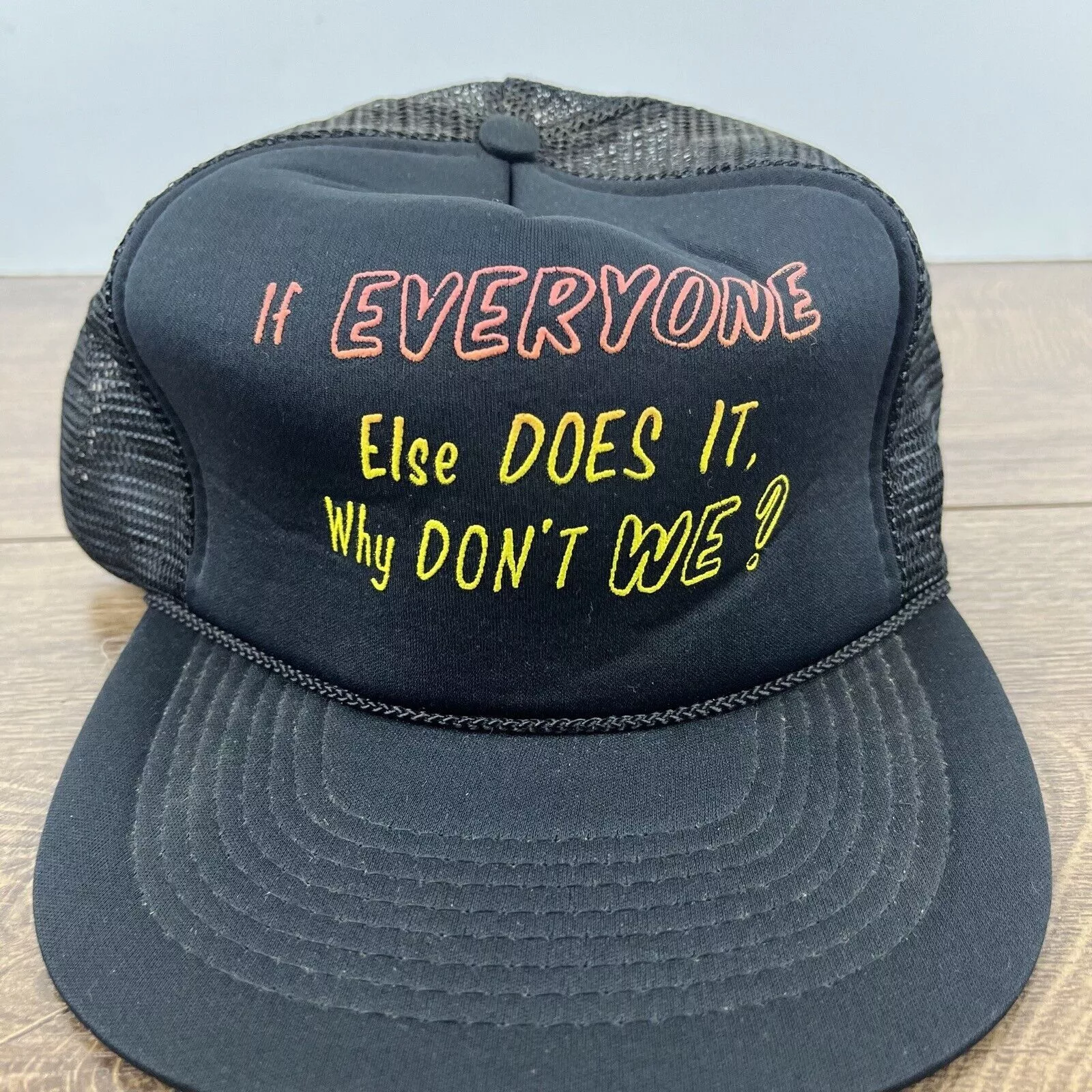 Other Hats Other Why Don't We Hat Black Cap Hat Adjustable Hat Black Adult Ha