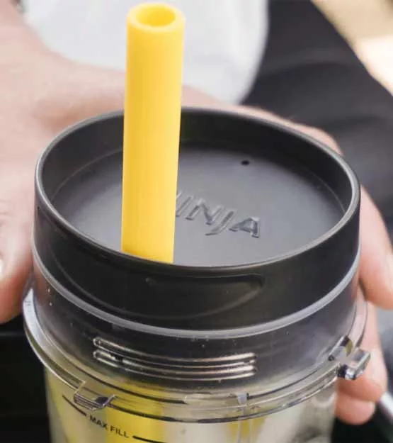 Silicone Smoothie Straws 4/set