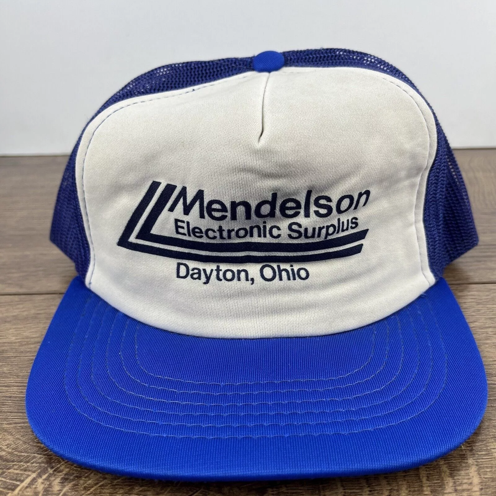 Other Hats Other Mendelson Electronic Surplus Blue Hat Snapback Adjustable Da